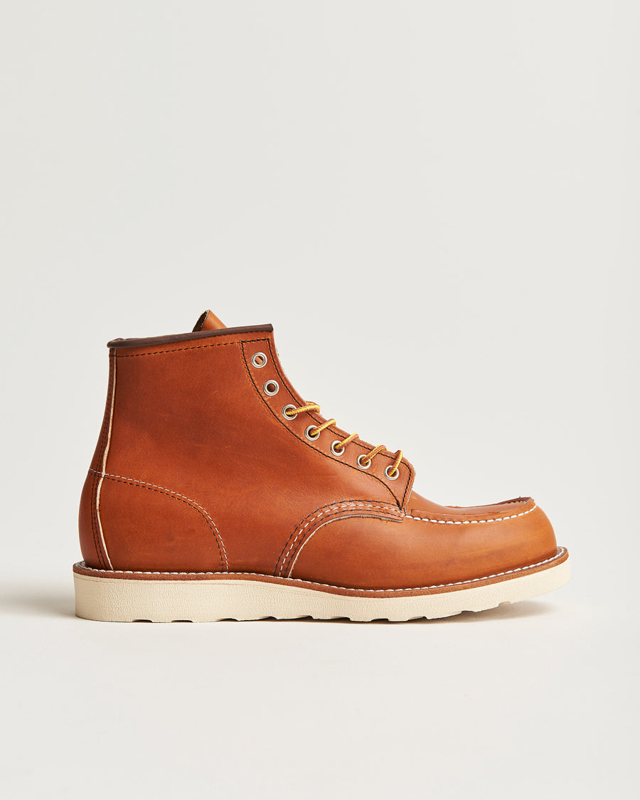 Red Wing Men's Classic Moc 6-Inch 875 Oro Legacy Brown