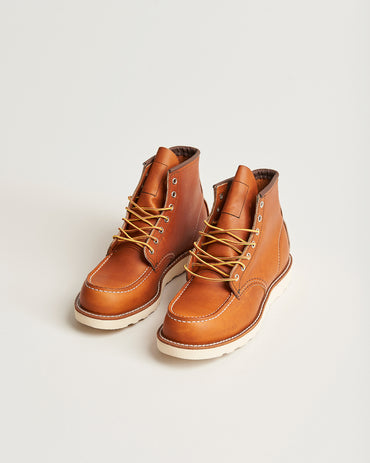 Red Wing Men's Classic Moc 6-Inch 875 Oro Legacy Brown – Brown