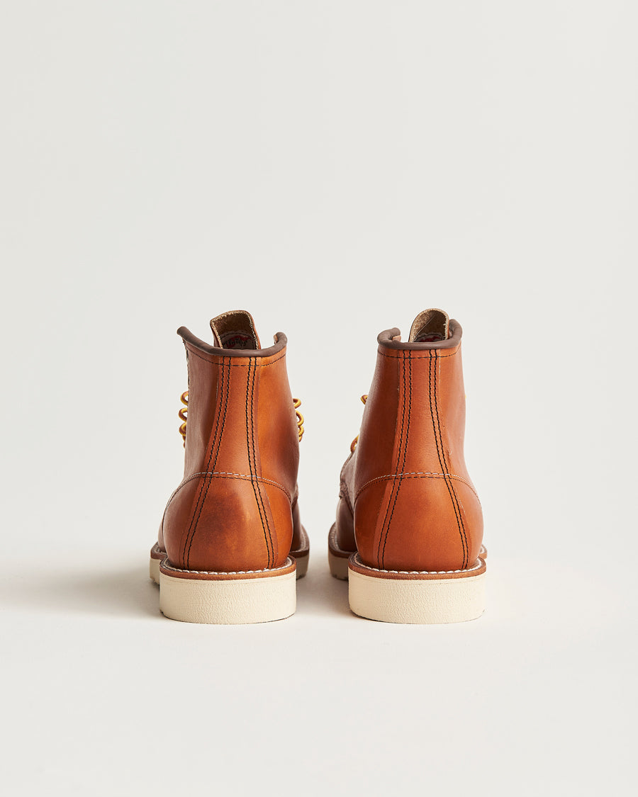 Red Wing Men's Classic Moc 6-Inch 875 Oro Legacy Brown – Brown