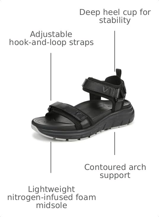 Vionic Women's Walk Max Wanderer Black – Black