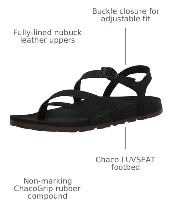 Chaco Men's Lowdown Strappy Black – Black