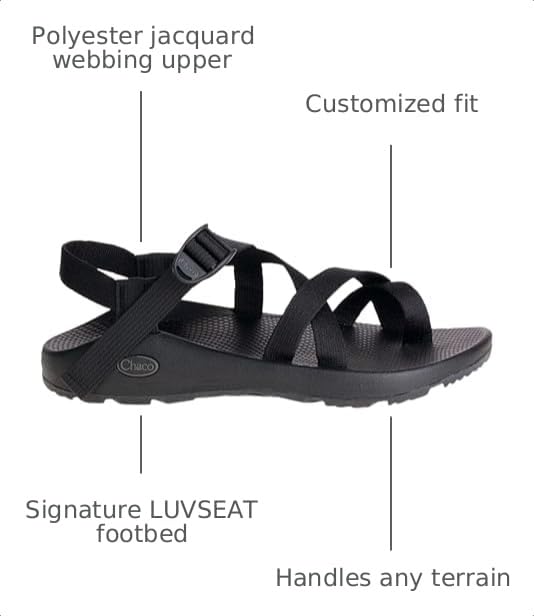 Chaco Men's Z2 Classic Black – Black