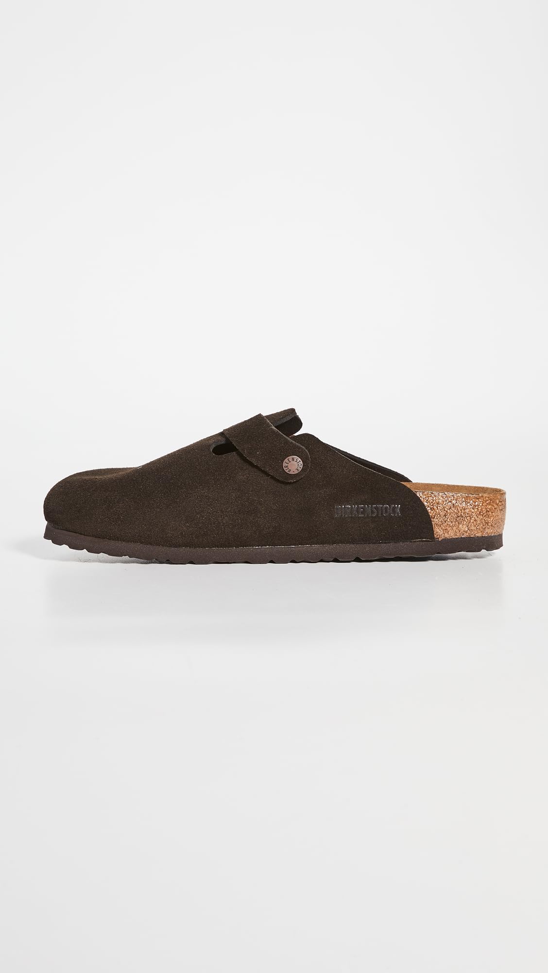 Birkenstock BOSTON SOFT FOOTBED SUEDE BLACK