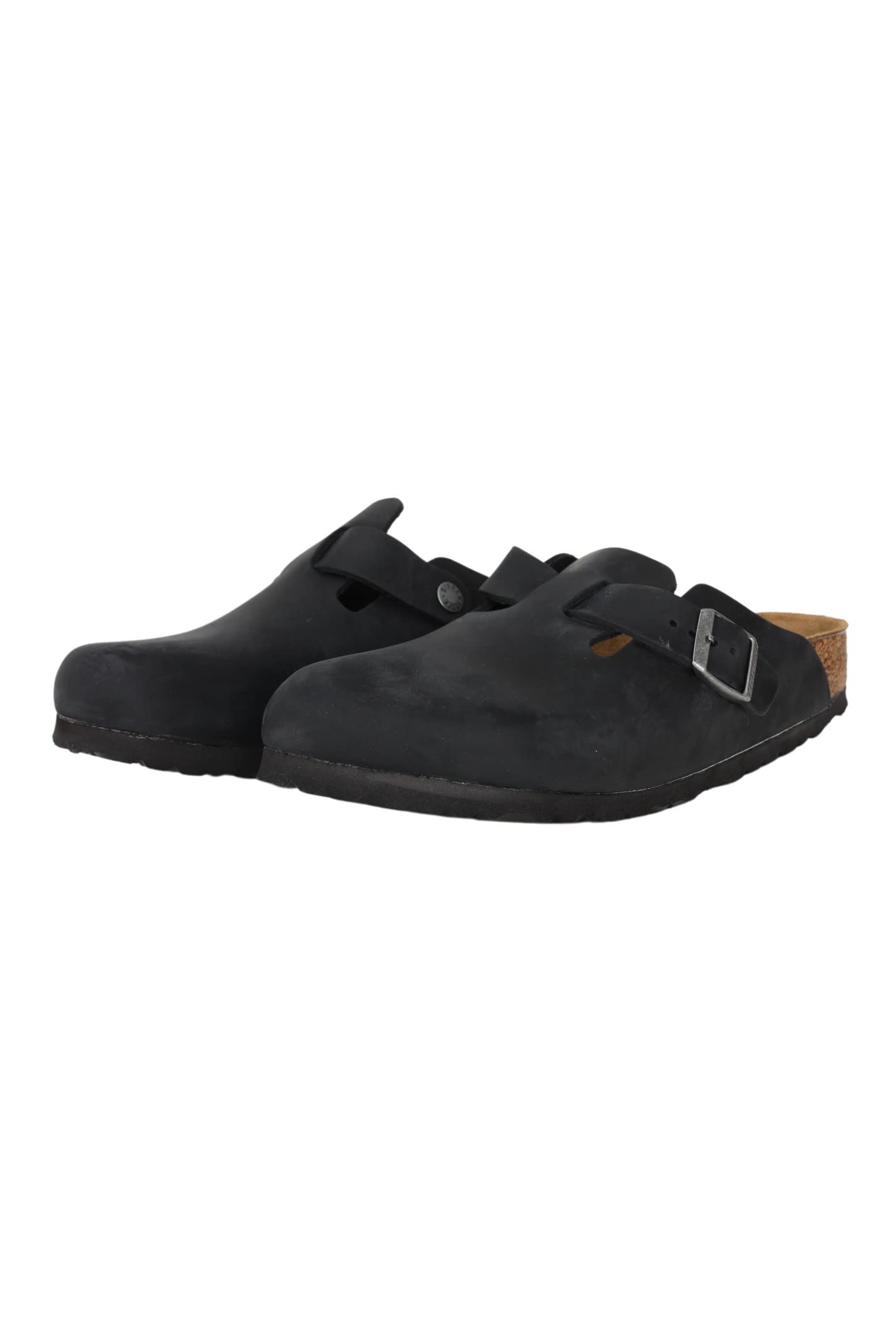 Birkenstock BOSTON OILED LEATHER BLACK
