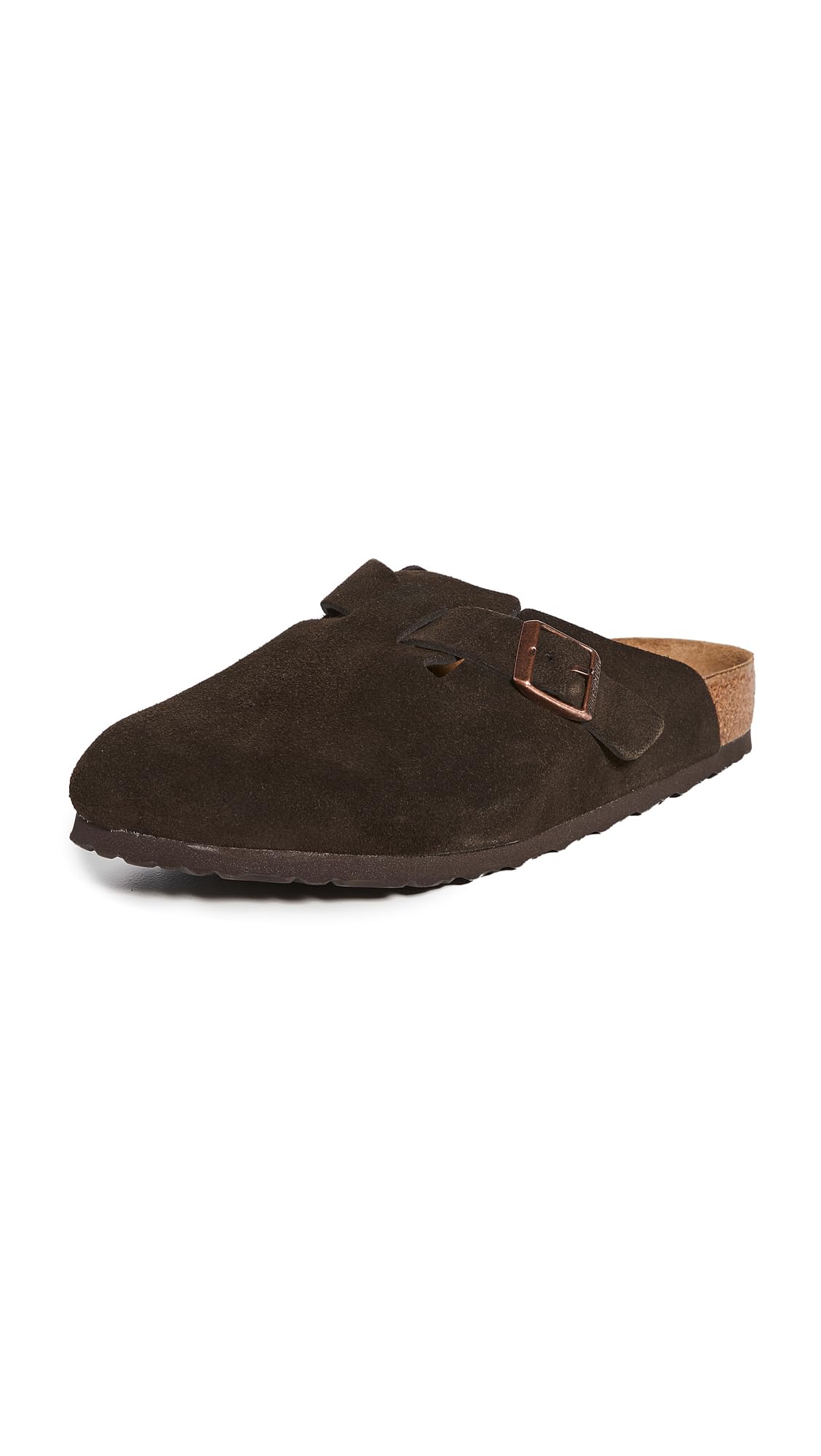 Birkenstock BOSTON SOFT FOOTBED SUEDE BLACK