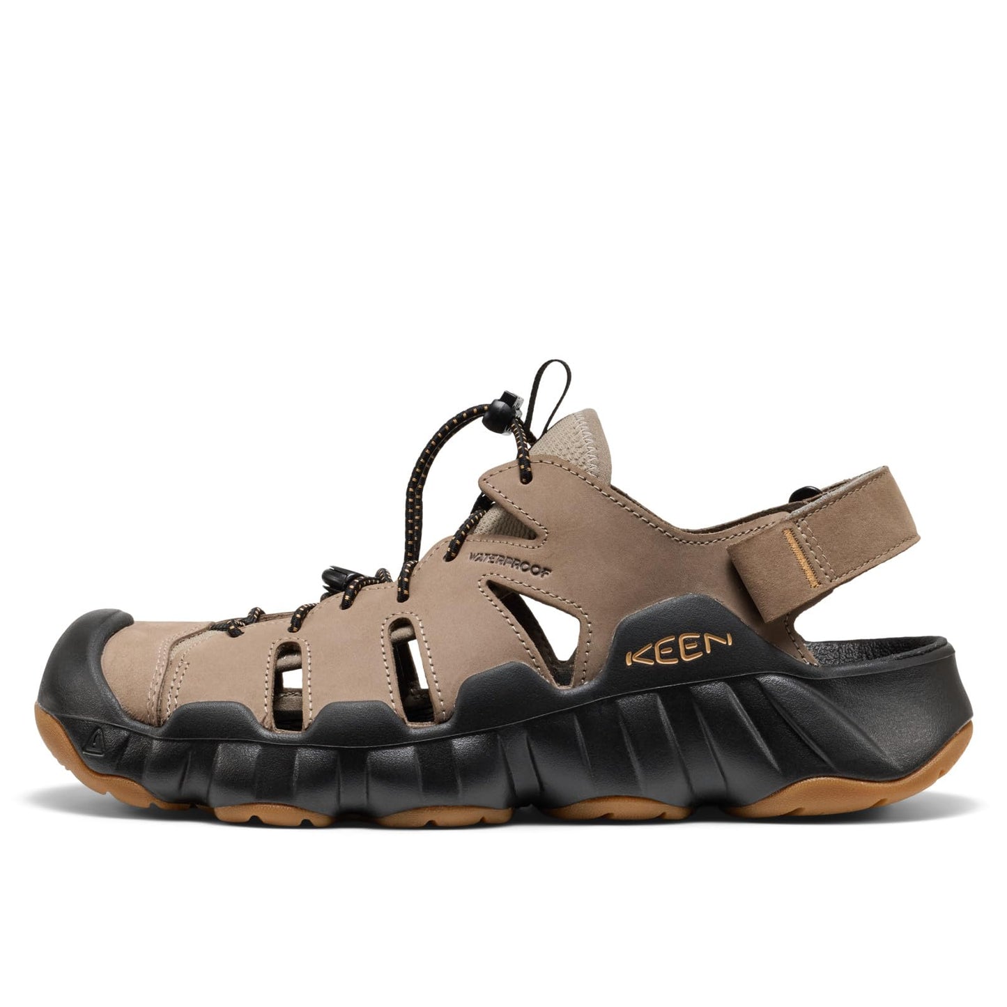 KEEN Men's Hyperport Fisherman Leather Brindle/Oak Buff – BRINDLE/OAK BUFF