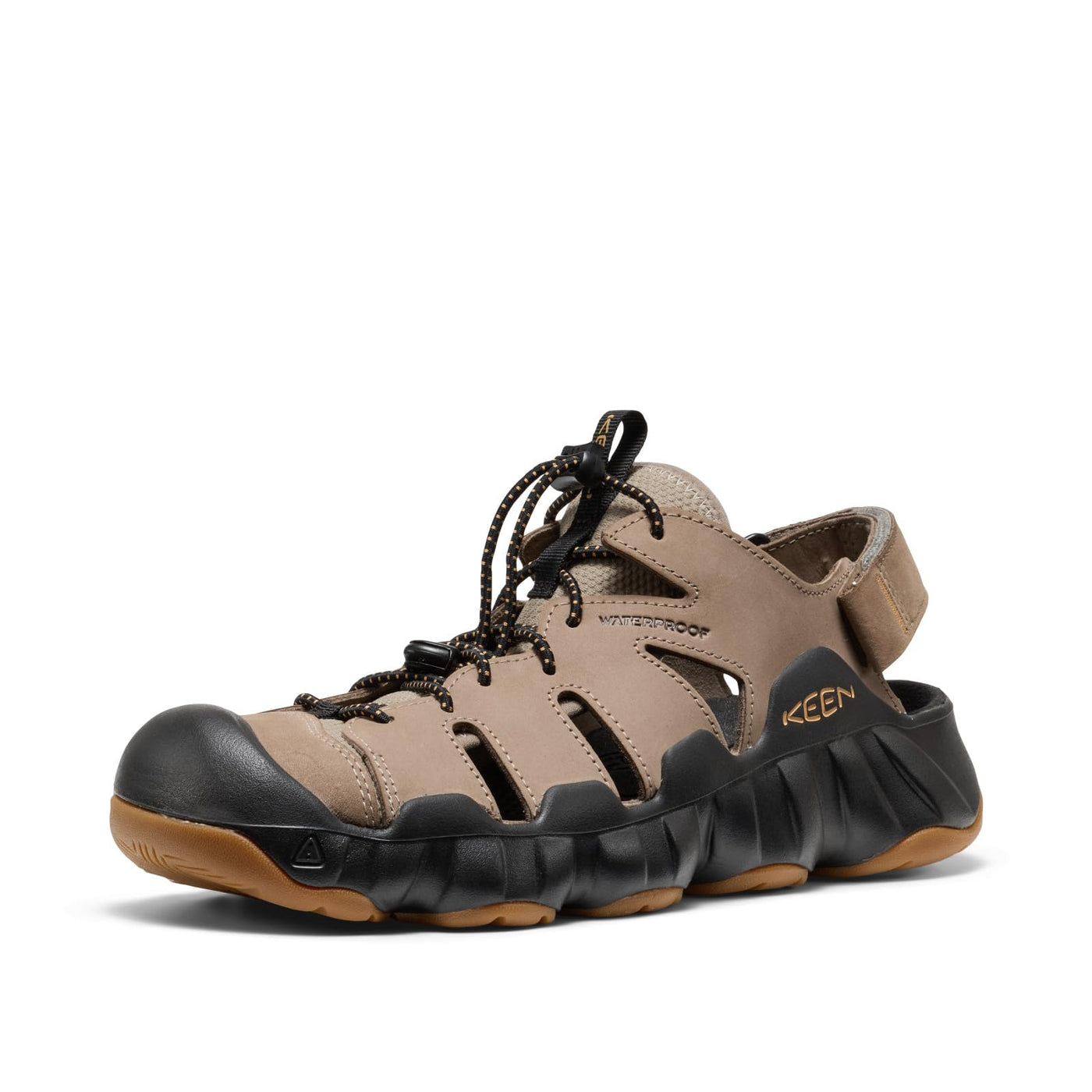 KEEN Men's Hyperport Fisherman Leather Brindle/Oak Buff – BRINDLE/OAK BUFF