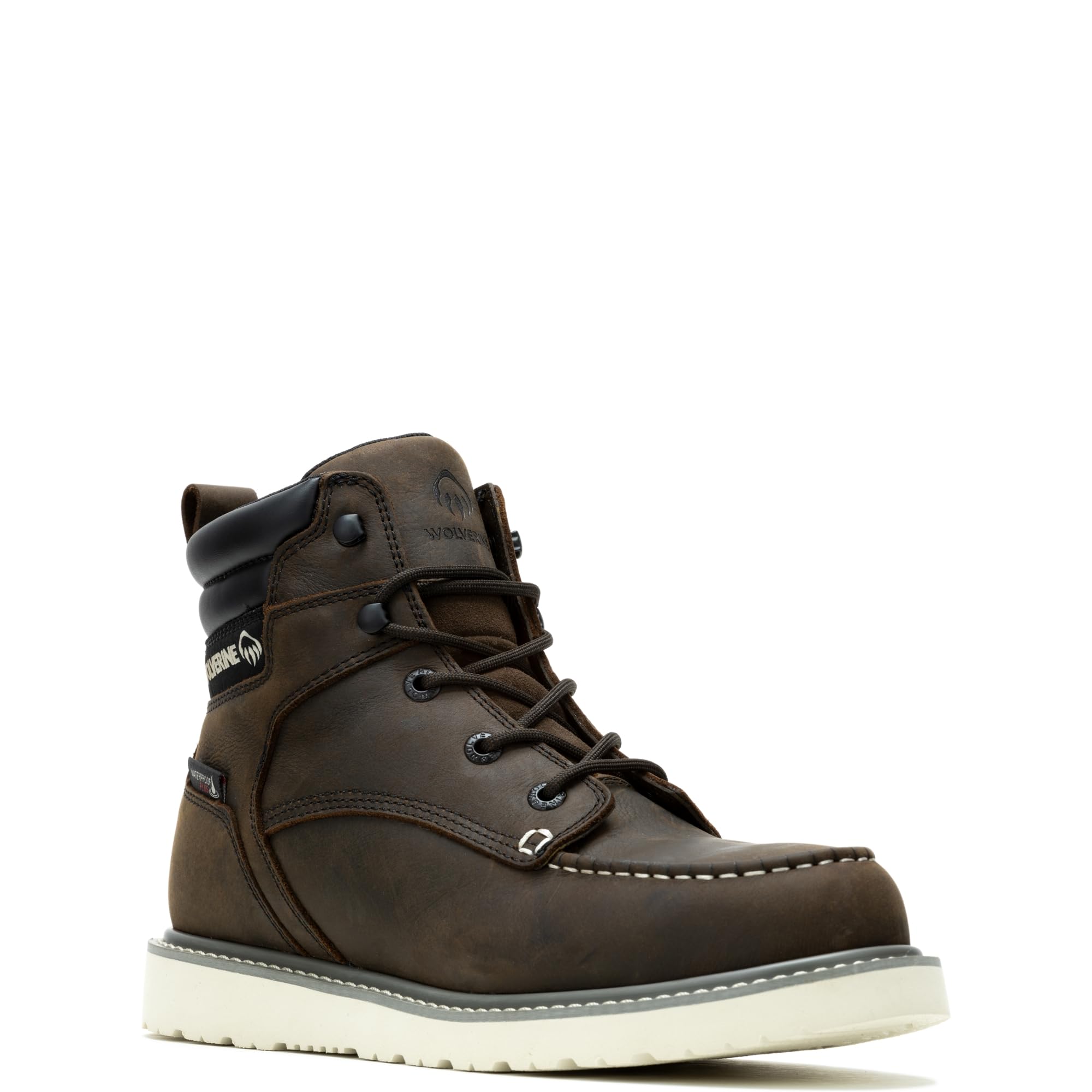 Wolverine Men's Trade Wedge MT WP ST 6-Inch Dark Brown
