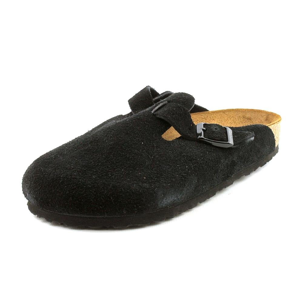 Birkenstock BOSTON SOFT FOOTBED SUEDE BLACK