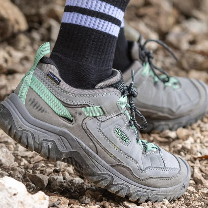 KEEN Women's Targhee IV WP Alloy/Granite Green – ALLOY/GRANITE GREEN