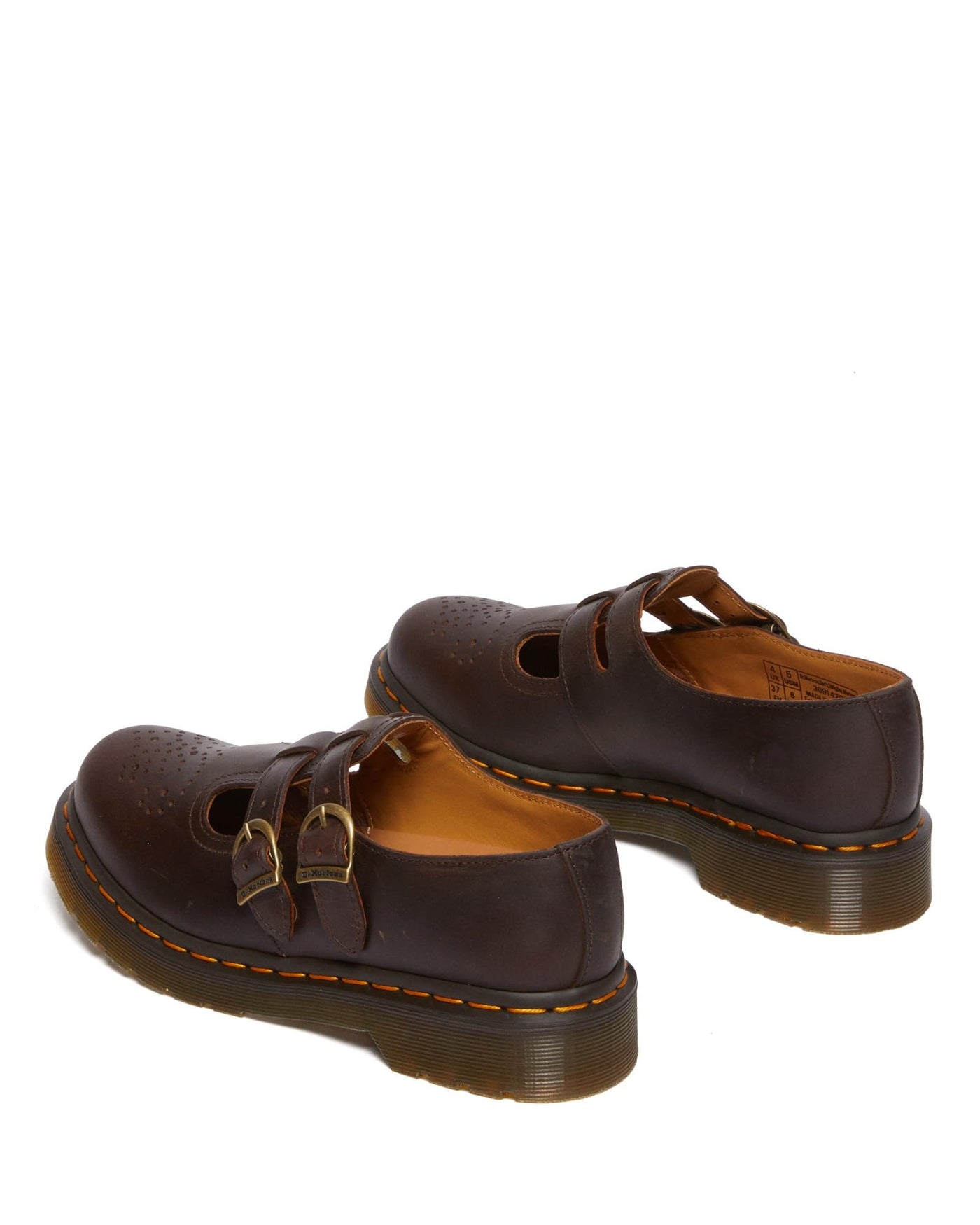 Dr. Martens Women's 8065 Mary Jane Dark Brown Crazy Horse – Dark Brown Crazy Horse