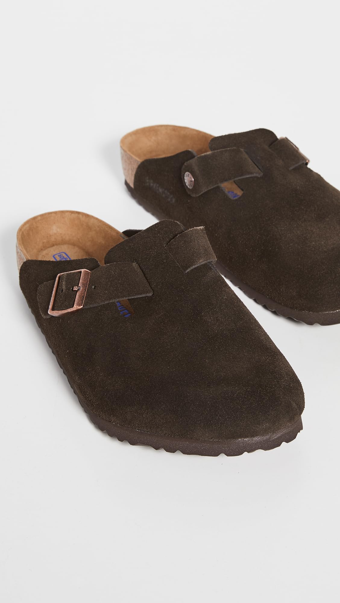 Birkenstock BOSTON SOFT FOOTBED SUEDE BLACK