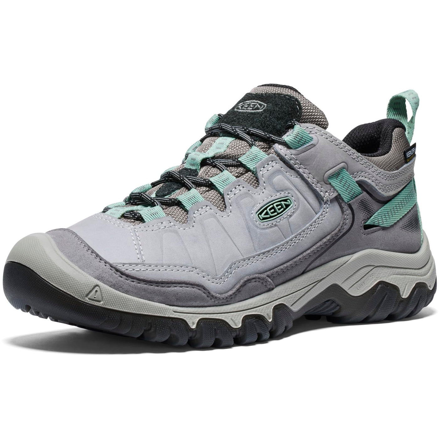 KEEN Women's Targhee IV WP Alloy/Granite Green – ALLOY/GRANITE GREEN