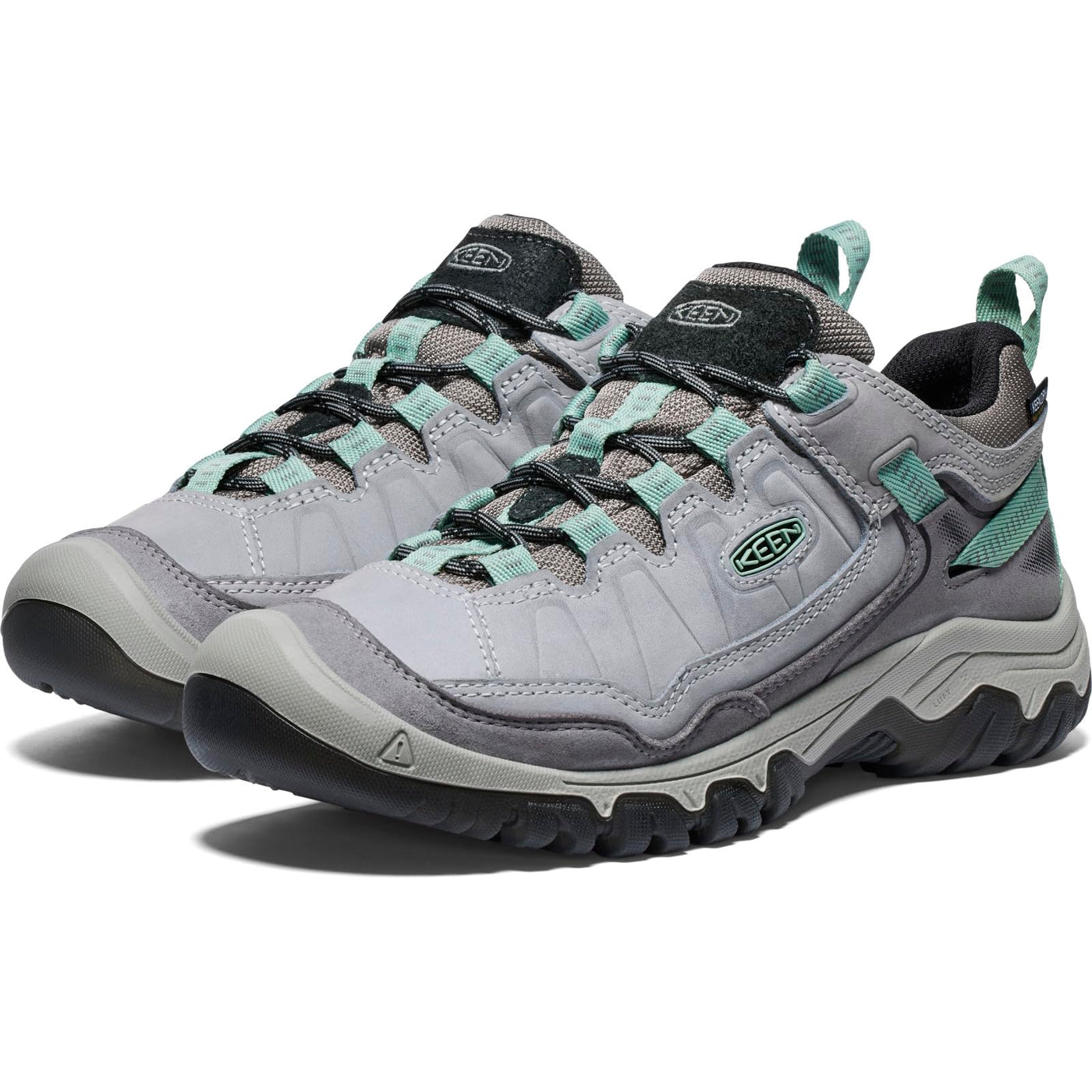 KEEN Women's Targhee IV WP Alloy/Granite Green – ALLOY/GRANITE GREEN