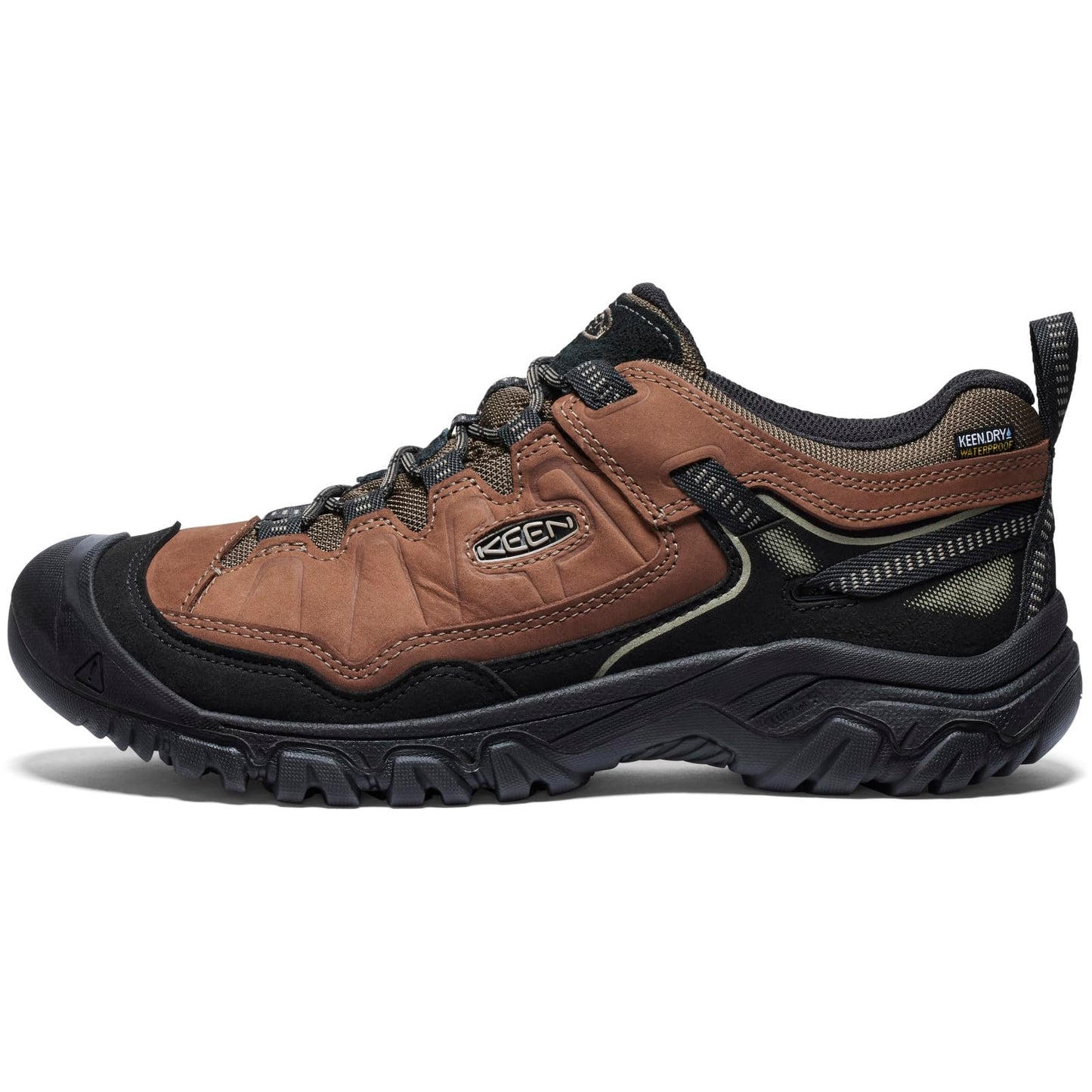 KEEN Men's Targhee IV WP Bison/Black – BISON/BLACK