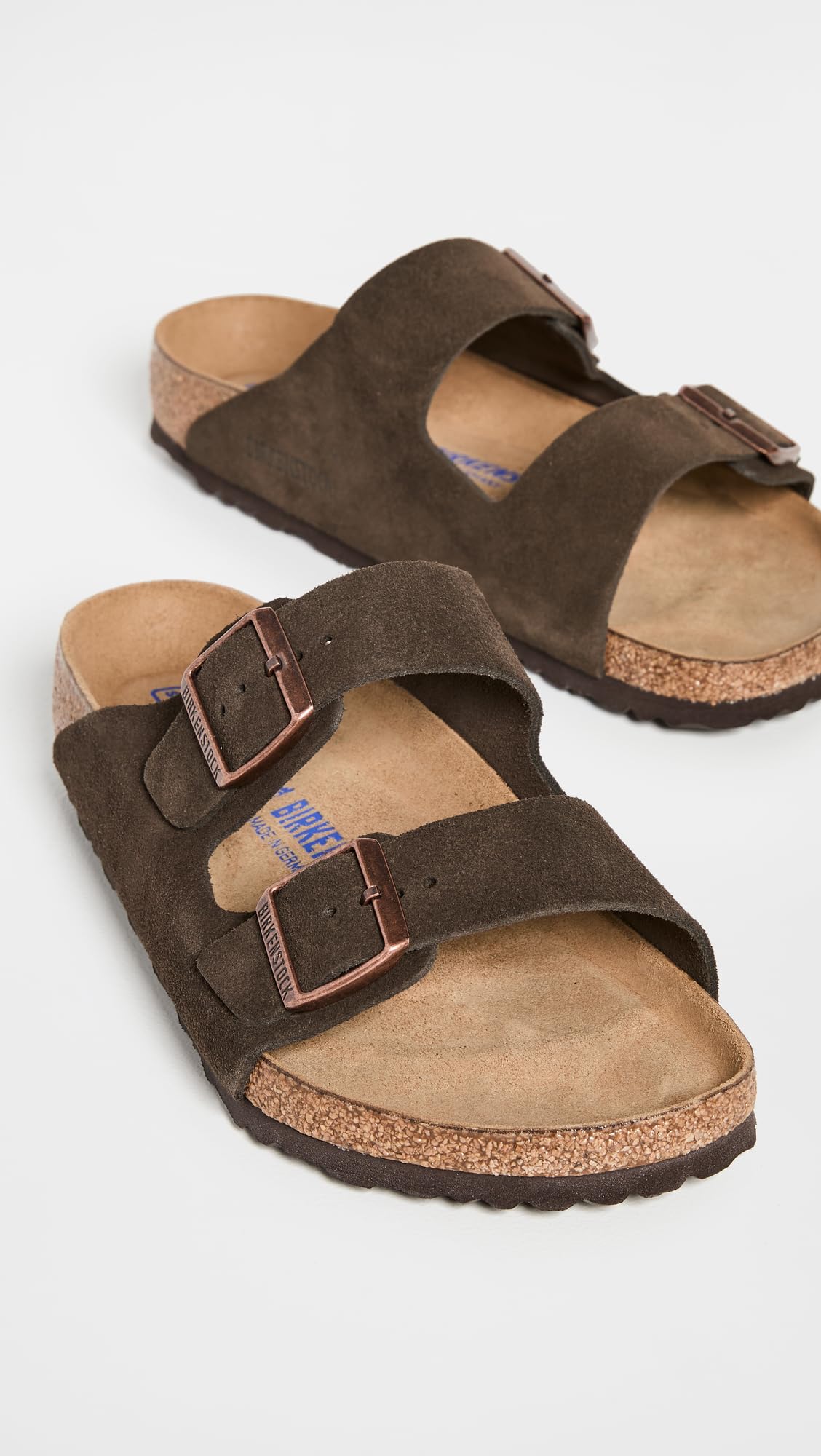 Birkenstock ARIZONA SOFT FOOTBED SUEDE BLACK