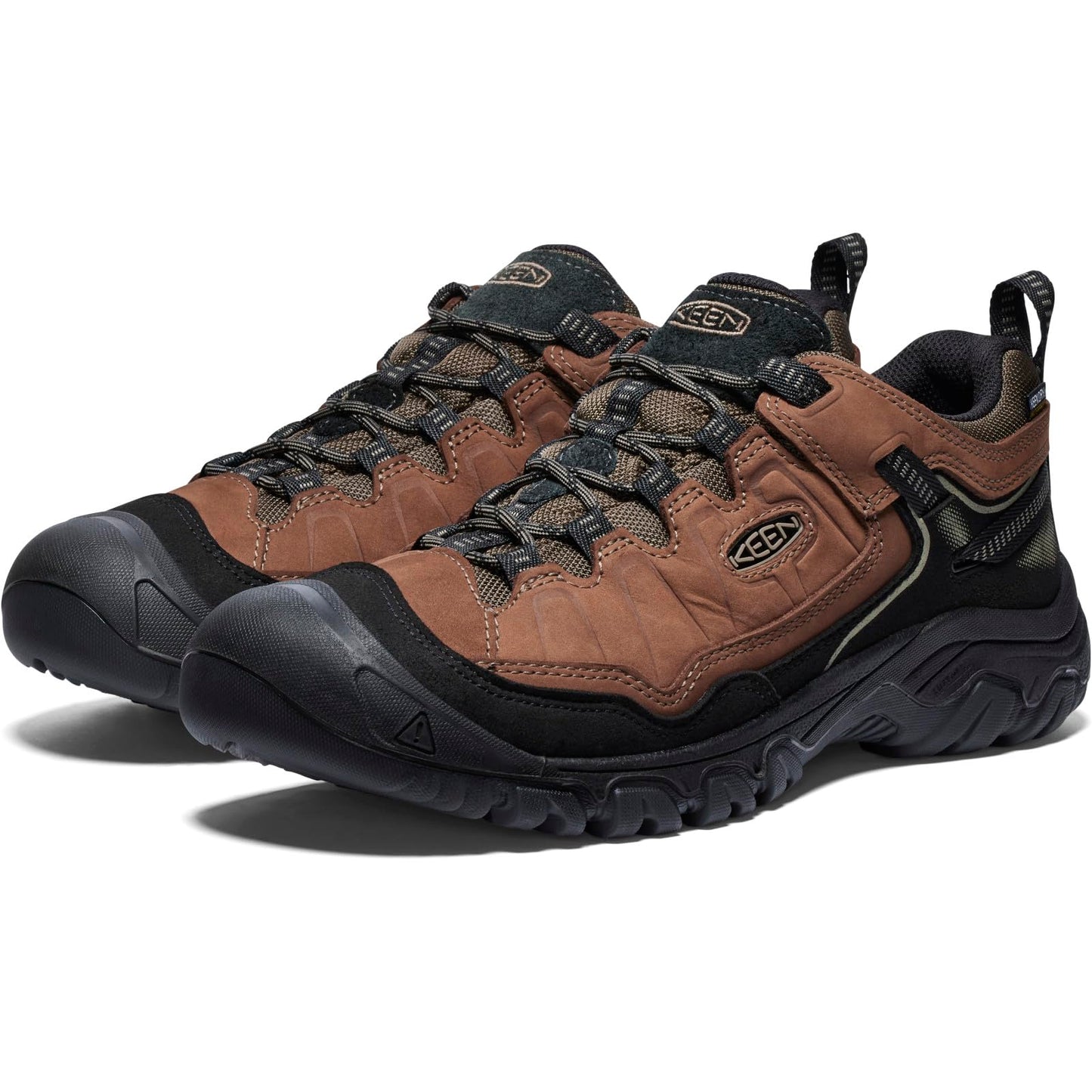 KEEN Men's Targhee IV WP Bison/Black – BISON/BLACK