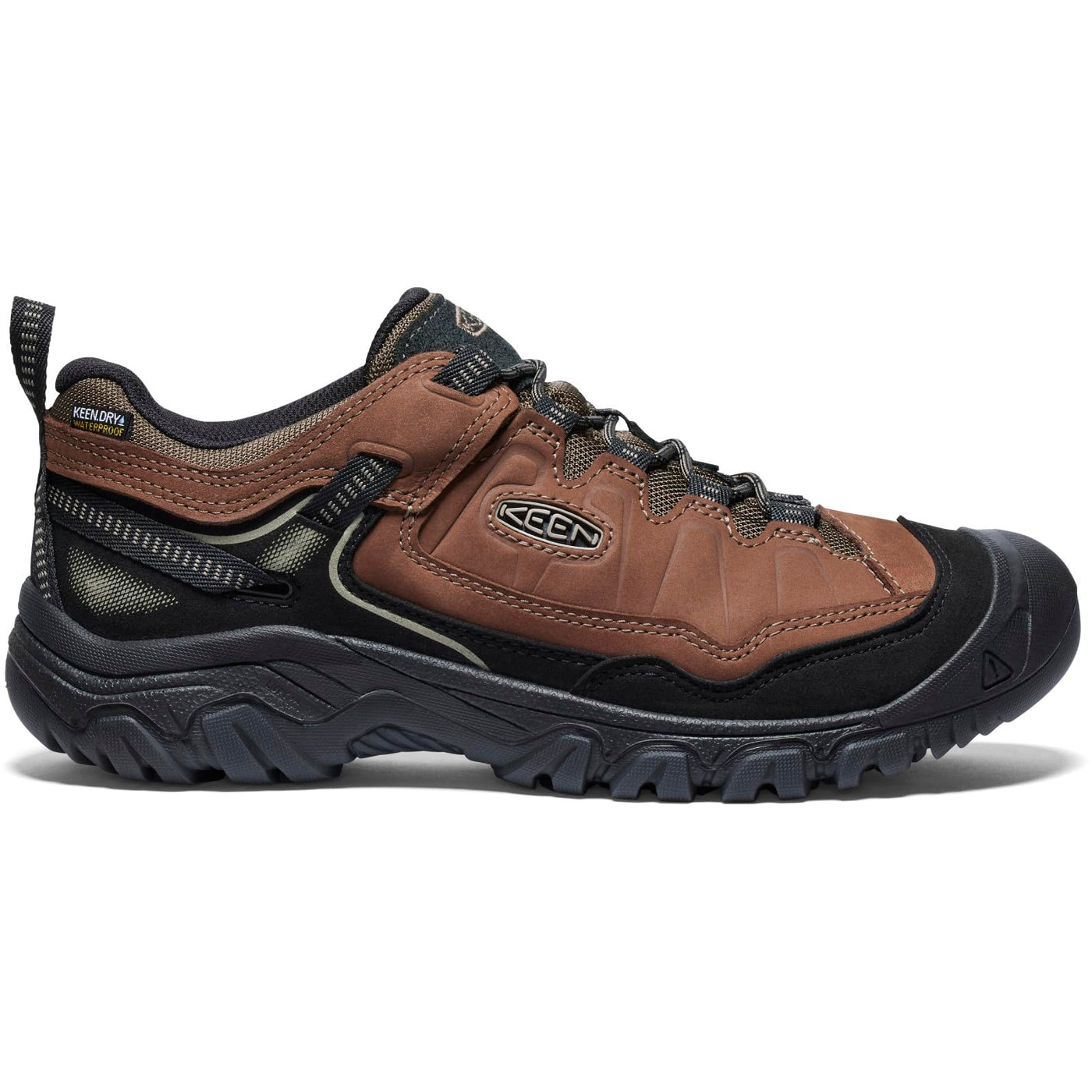 KEEN Men's Targhee IV WP Bison/Black