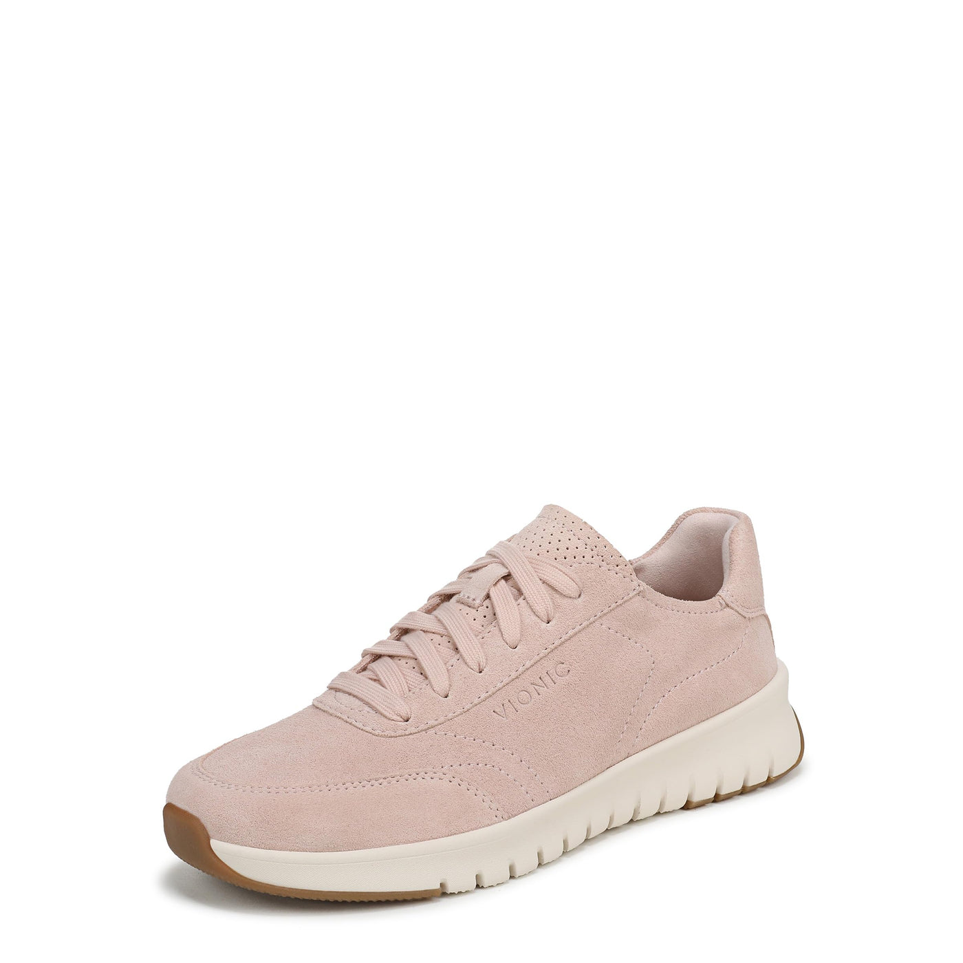 Vionic Women's Uptown Sneaker Rose Pink Suede
