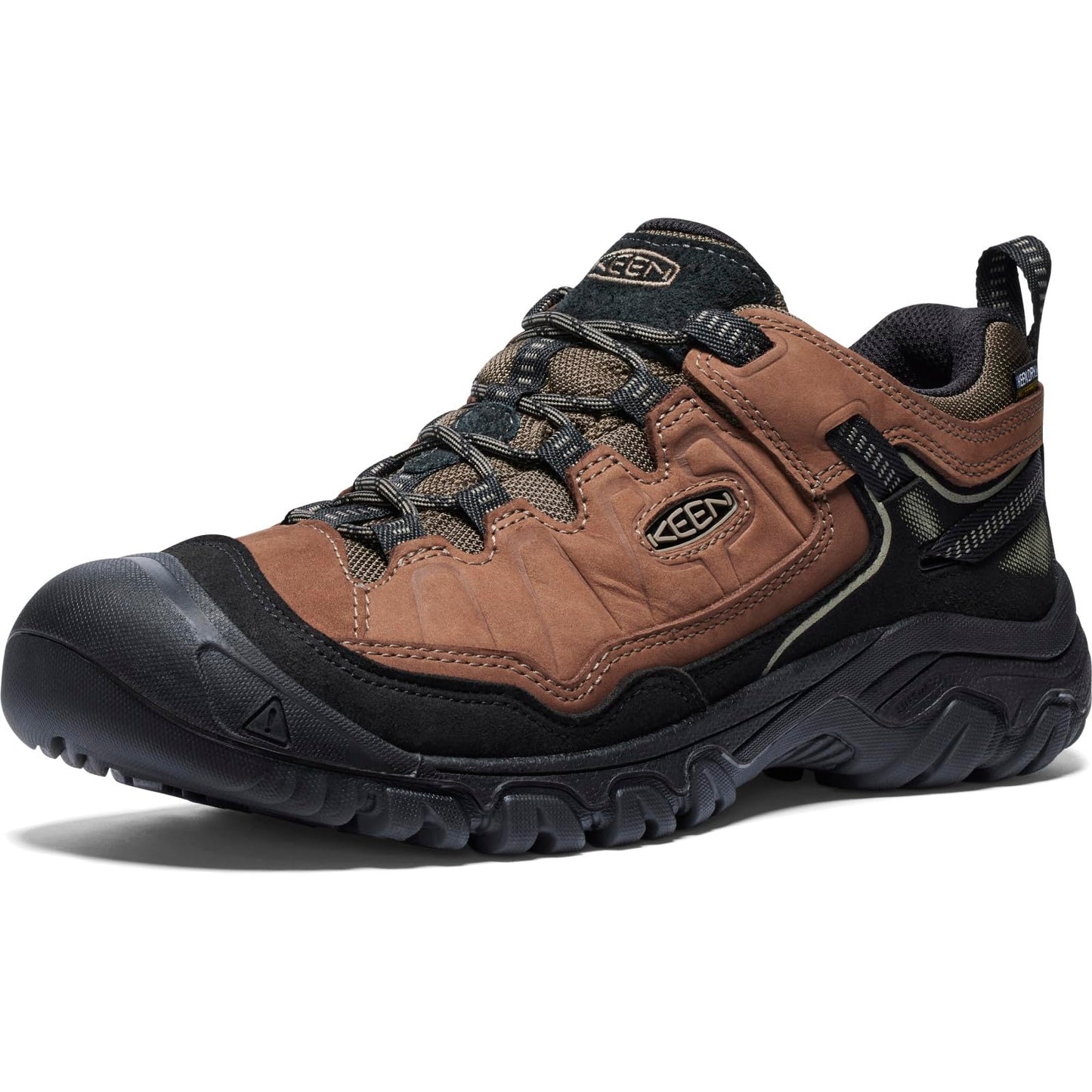 KEEN Men's Targhee IV WP Bison/Black – BISON/BLACK