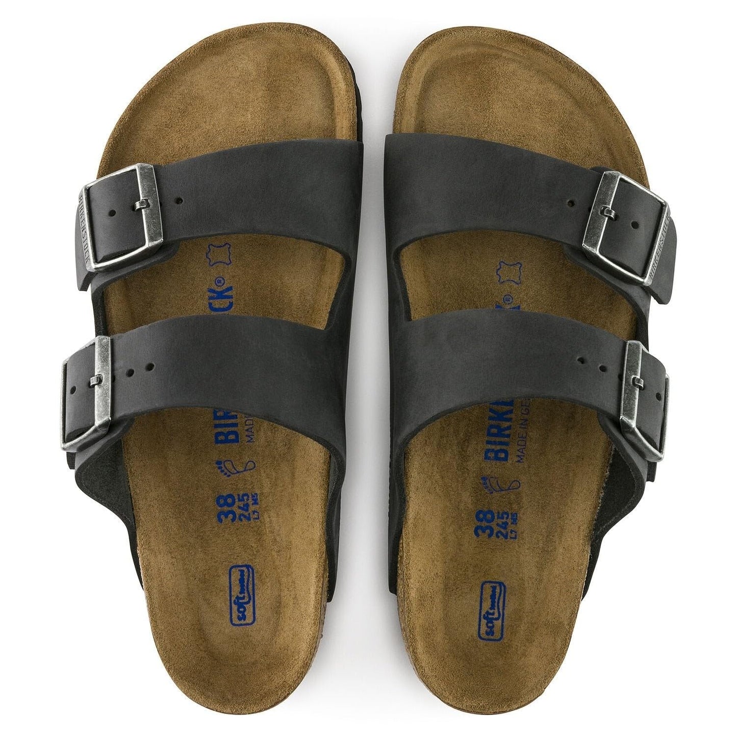 Birkenstock ARIZONA OILED LEATHER BLACK
