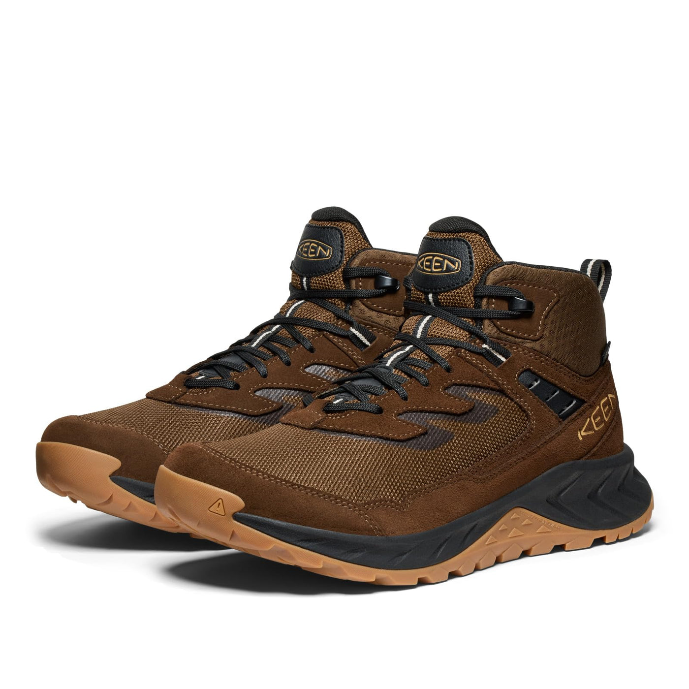KEEN Men's Hightrail Mid WP Dark Earth/Oak Buff – DARK EARTH/OAK BUFF