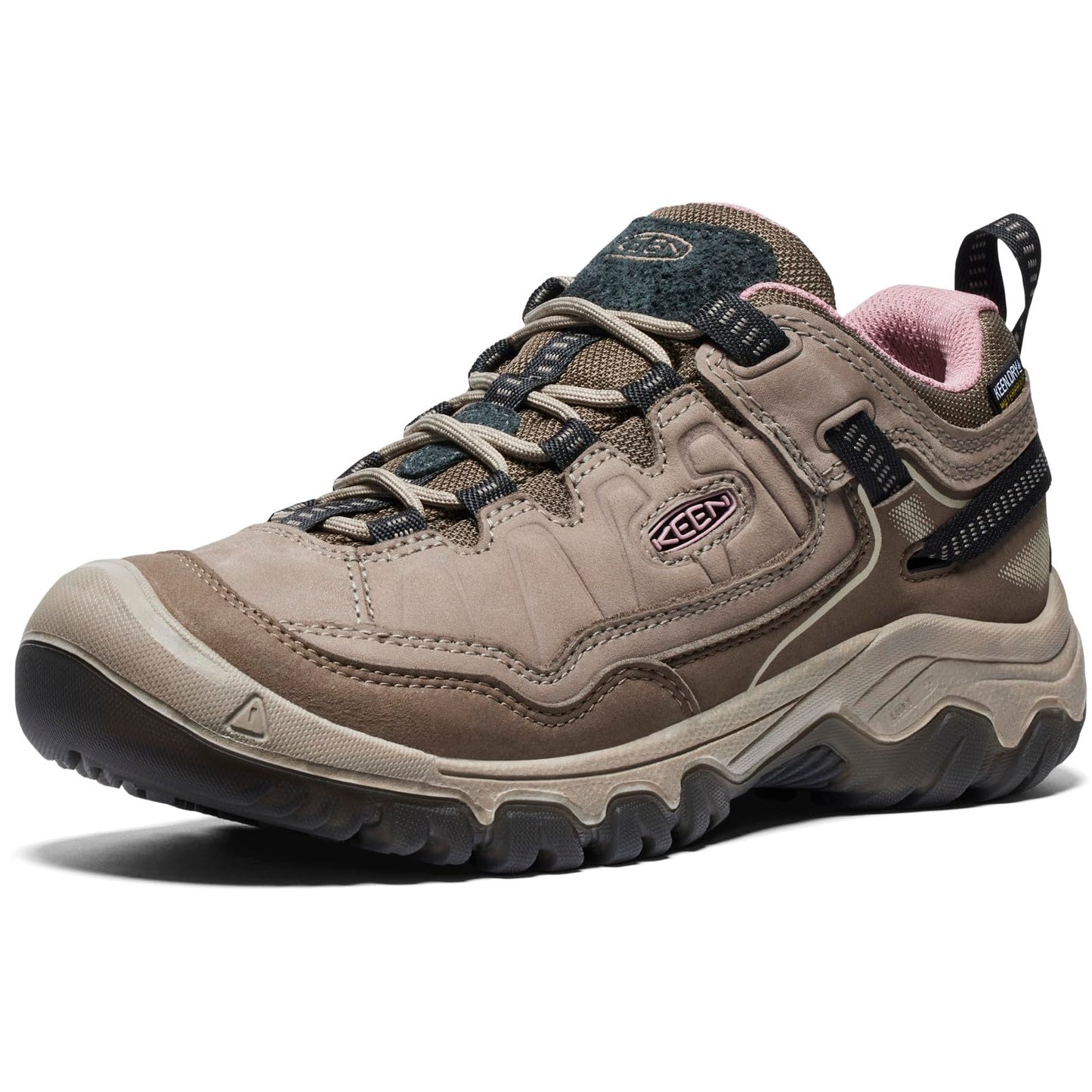 KEEN Women's Targhee IV WP Brindle/Nostalgia Rose – BRINDLE/NOSTALGIA ROSE