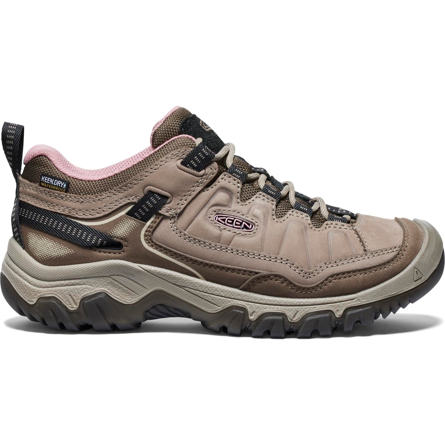 KEEN Women's Targhee IV WP Brindle/Nostalgia Rose