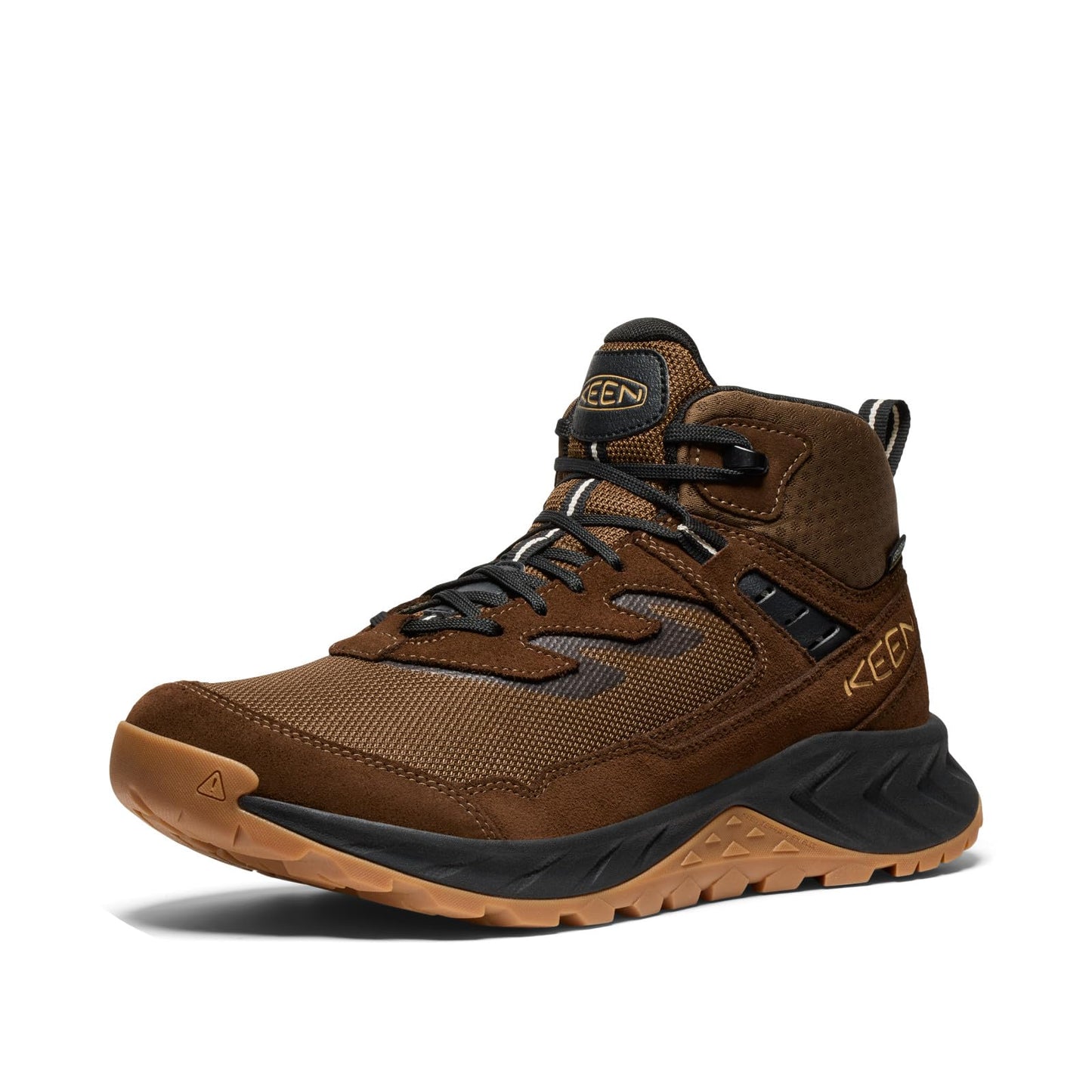 KEEN Men's Hightrail Mid WP Dark Earth/Oak Buff – DARK EARTH/OAK BUFF