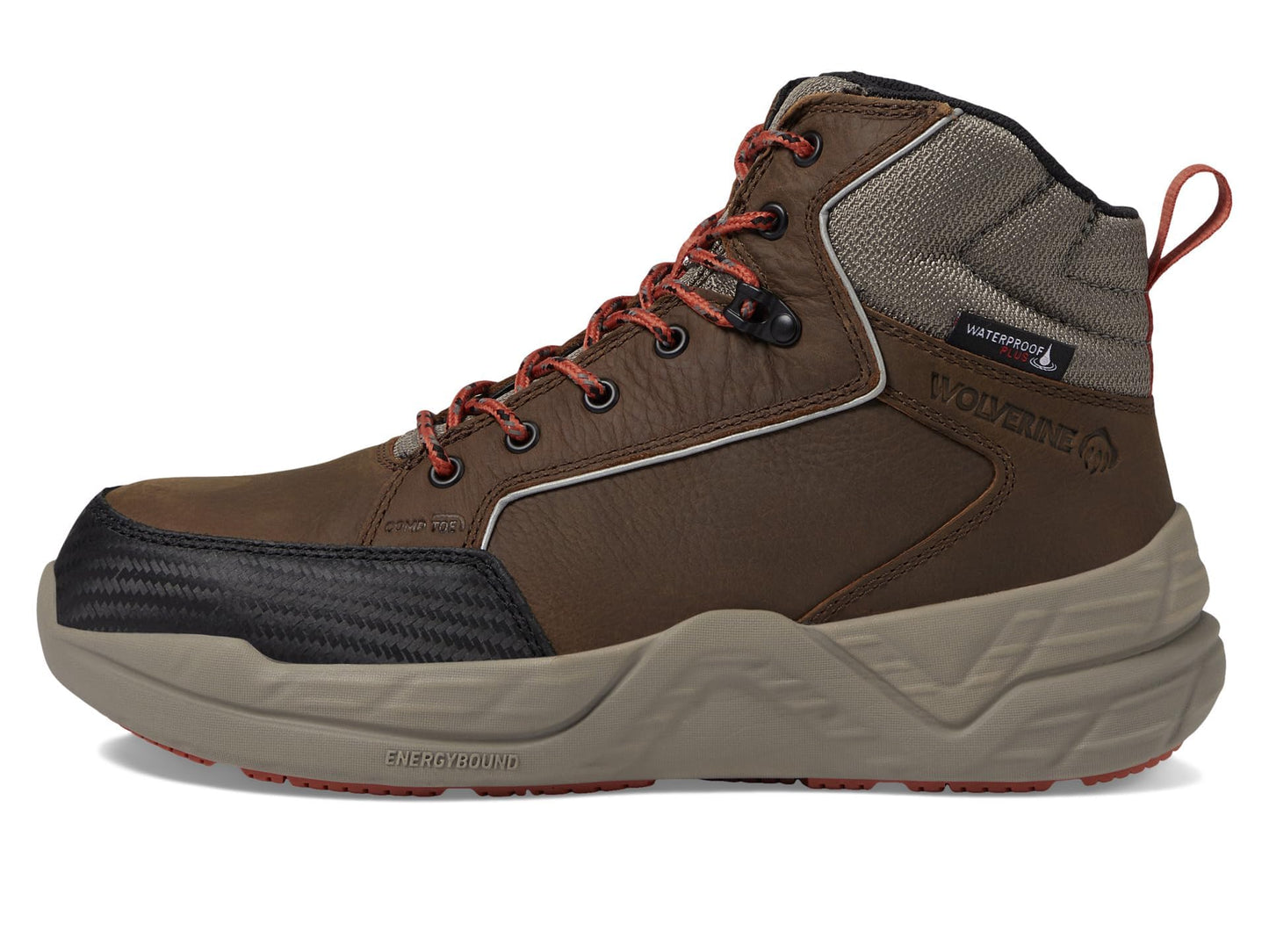 Wolverine Men's ProShift LX EB WP CM Mid Sudan Brown – SUDAN BROWN