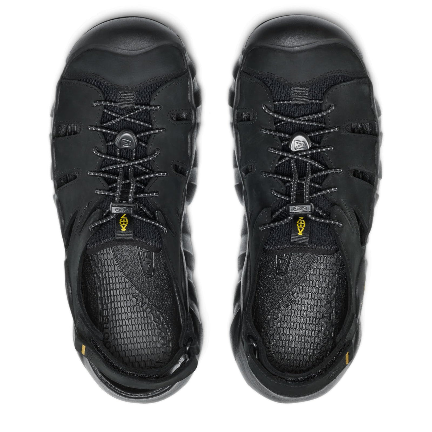 KEEN Men's Hyperport Fisherman Leather Black/KEEN Yellow – BLACK/KEEN YELLOW