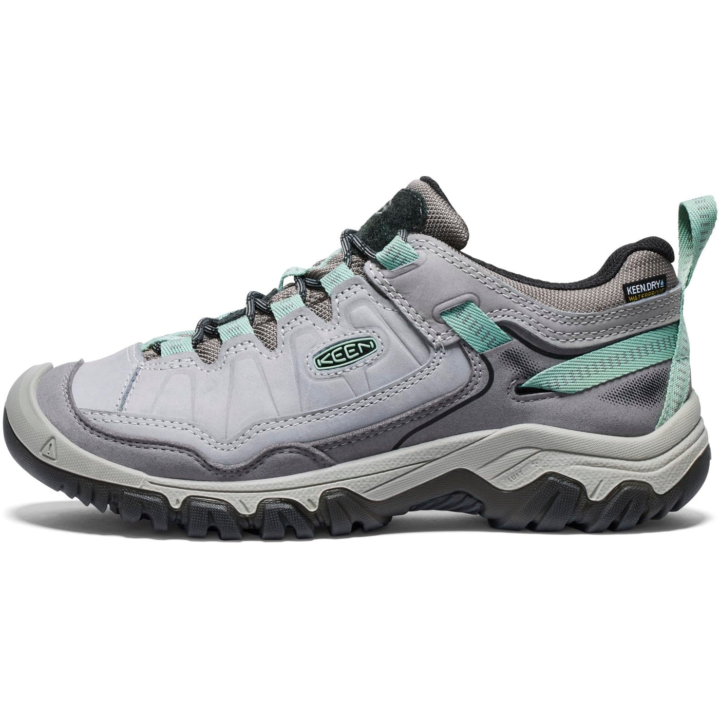 KEEN Women's Targhee IV WP Alloy/Granite Green – ALLOY/GRANITE GREEN