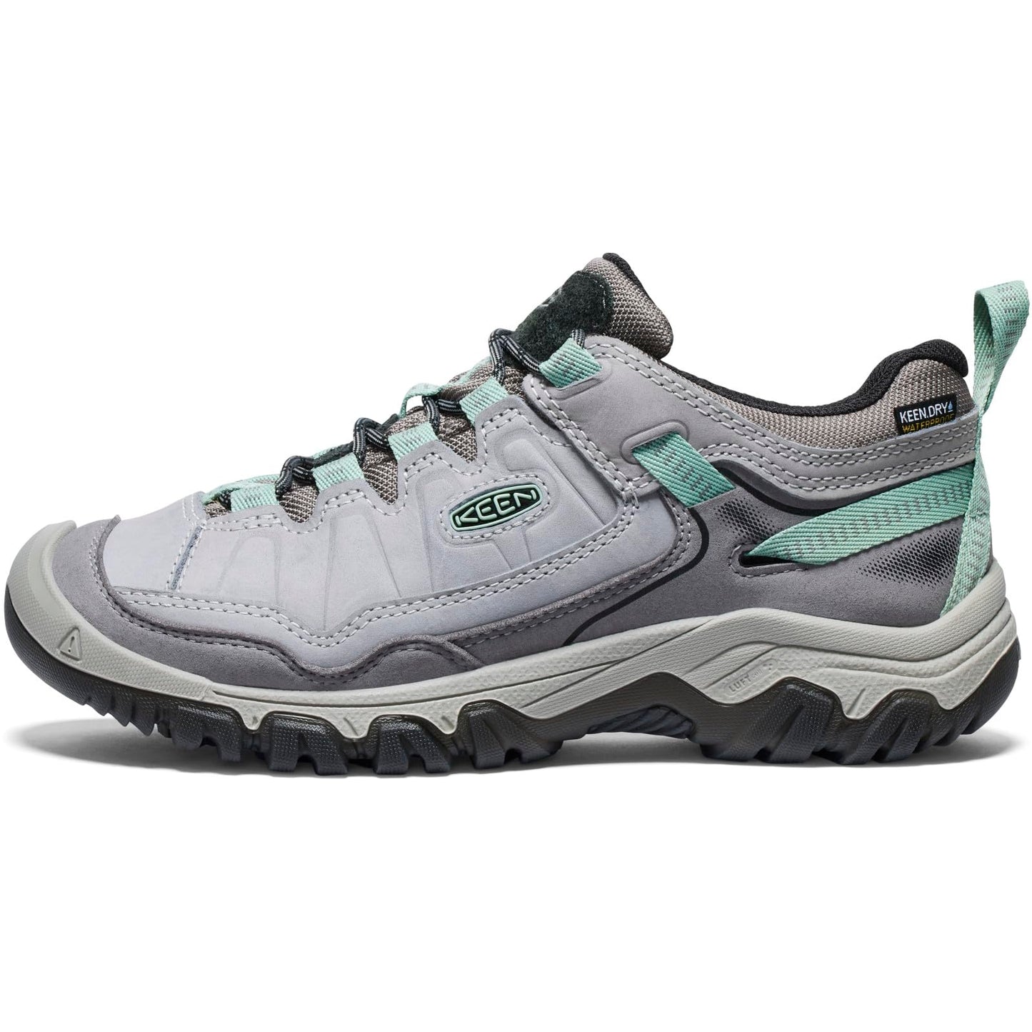 KEEN Women's Targhee IV WP Alloy/Granite Green – ALLOY/GRANITE GREEN