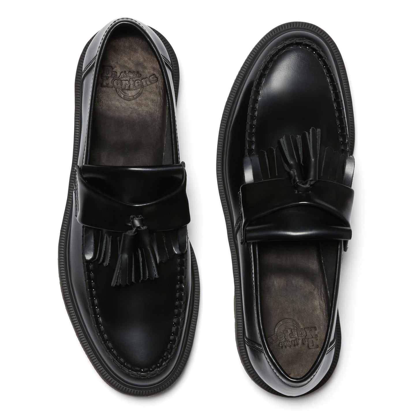 Dr Martens Adrian Black Polished Smooth