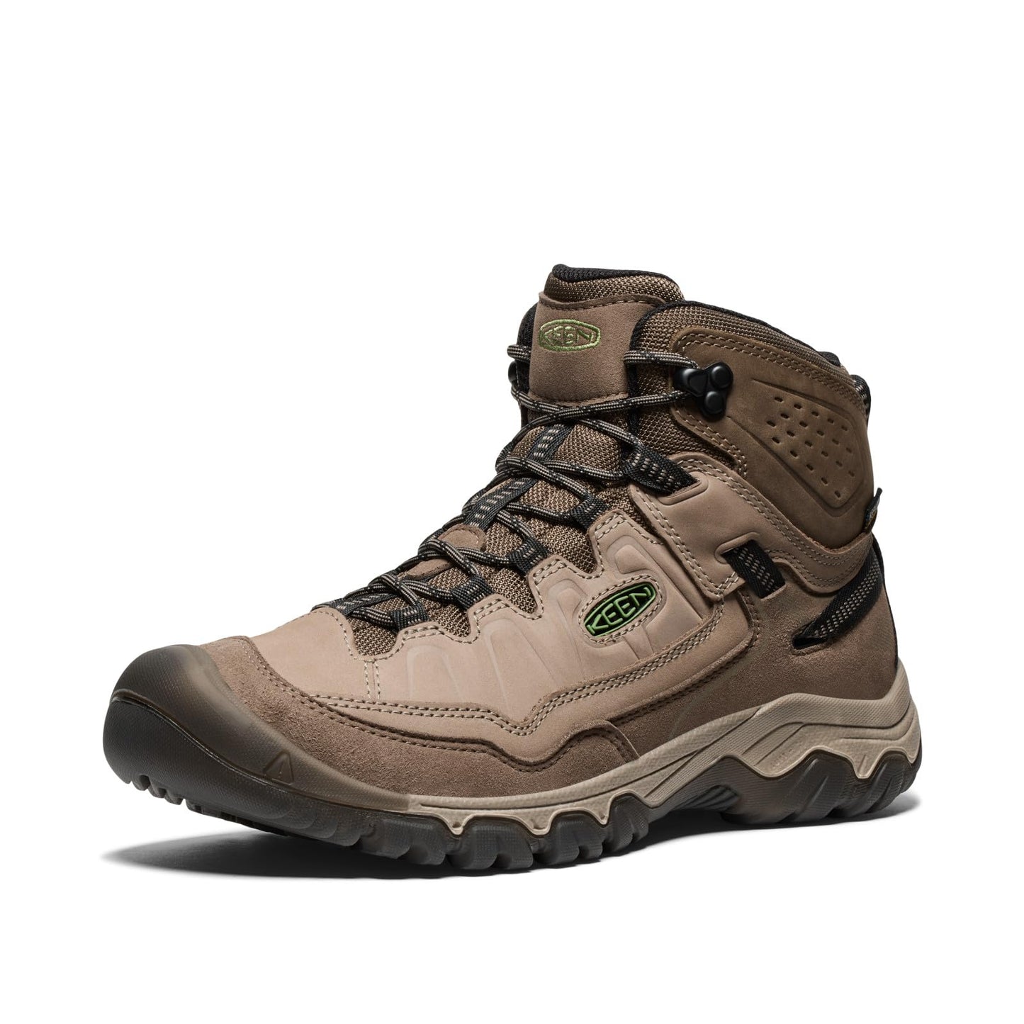 KEEN Men's Targhee IV Mid WP Brindle/Canteen – BRINDLE/CANTEEN