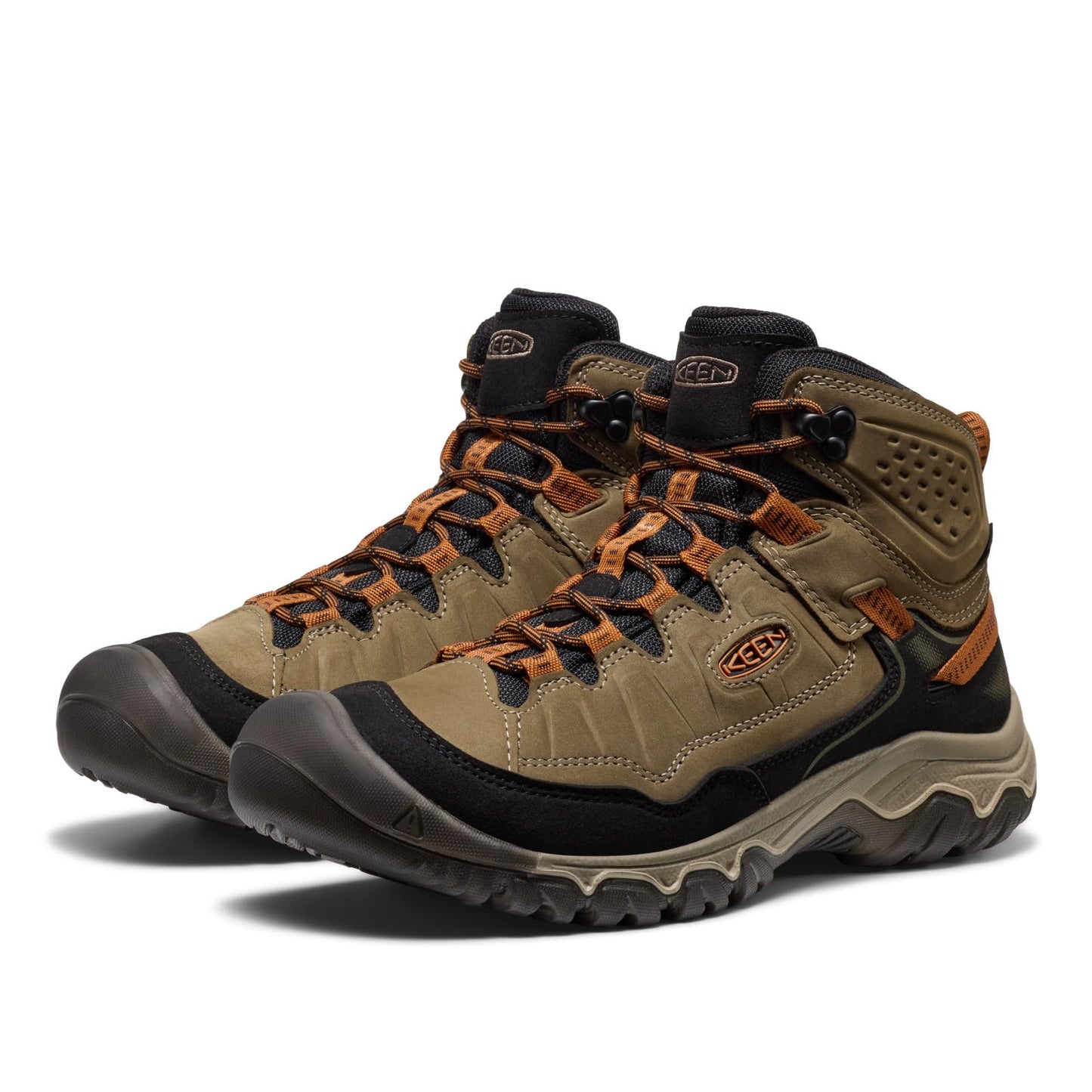 KEEN Men's Targhee IV Mid WP Sea Turtle/Roasted Pecan – SEA TURTLE/ROASTED PECAN