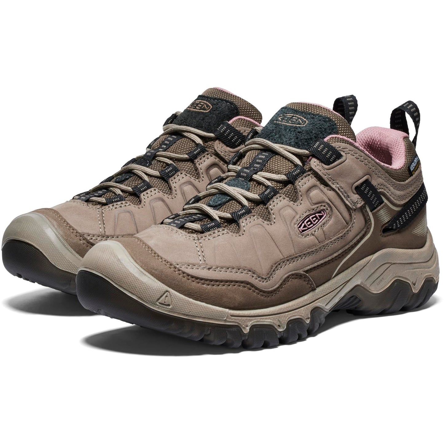 KEEN Women's Targhee IV WP Brindle/Nostalgia Rose – BRINDLE/NOSTALGIA ROSE