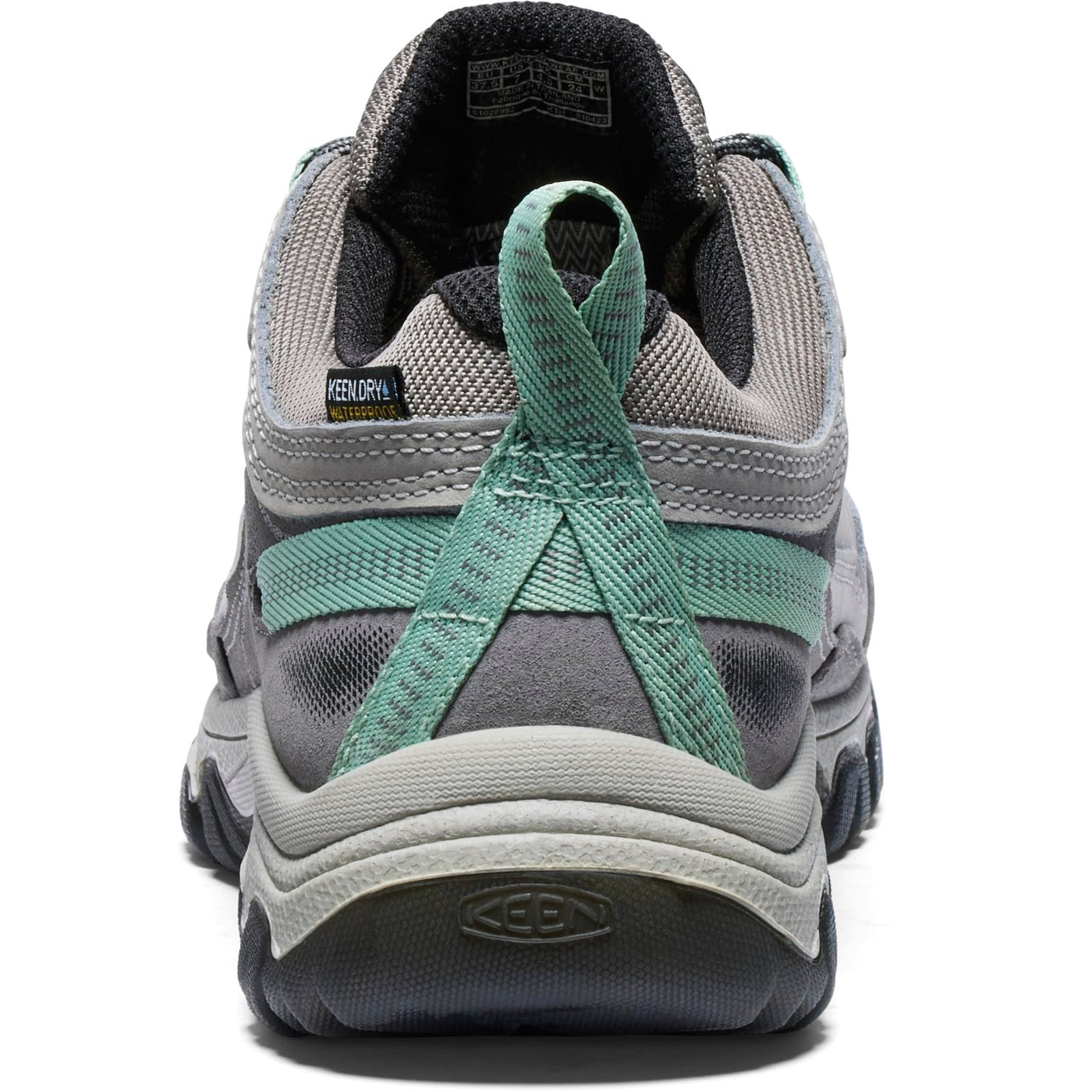 KEEN Women's Targhee IV WP Alloy/Granite Green – ALLOY/GRANITE GREEN