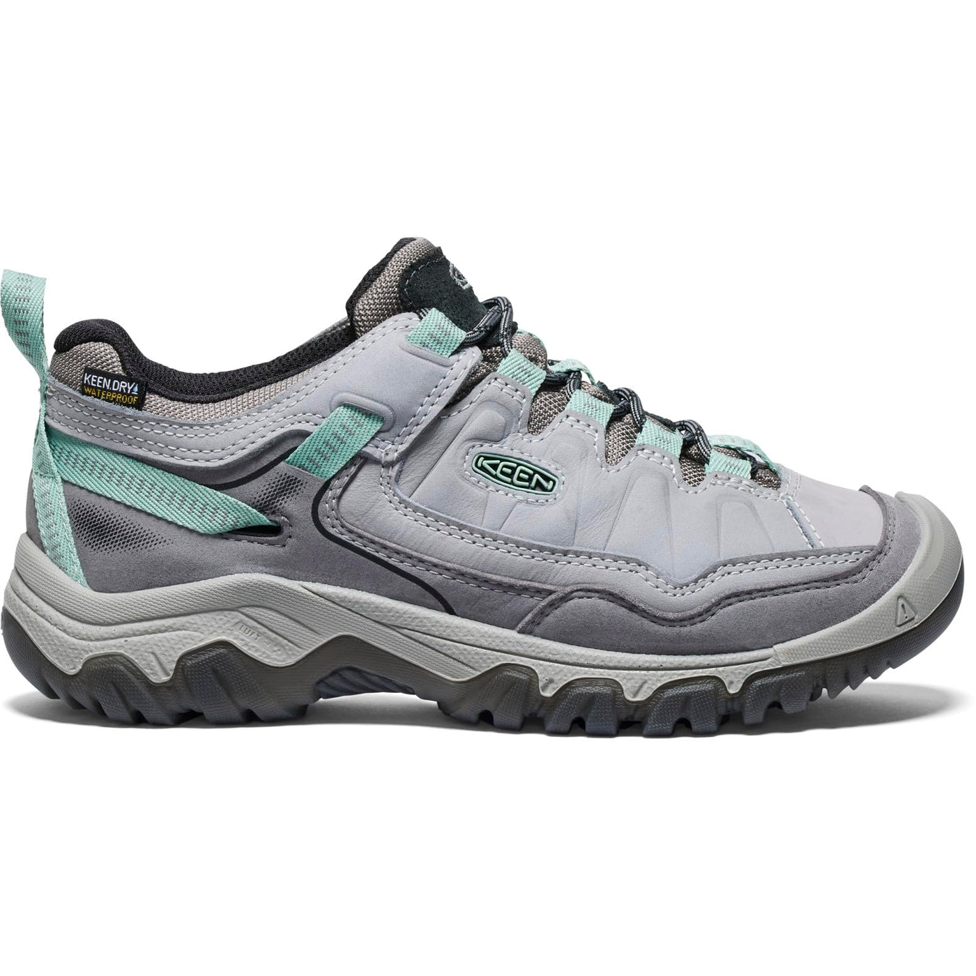 KEEN Women's Targhee IV WP Alloy/Granite Green