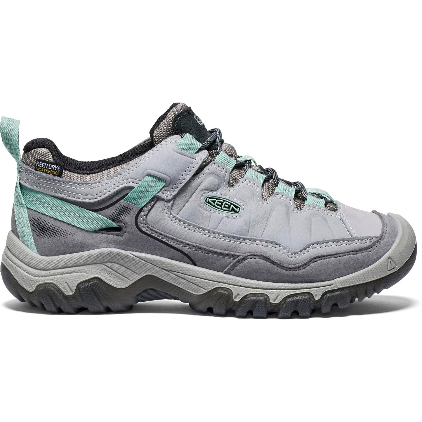 KEEN Women's Targhee IV WP Alloy/Granite Green