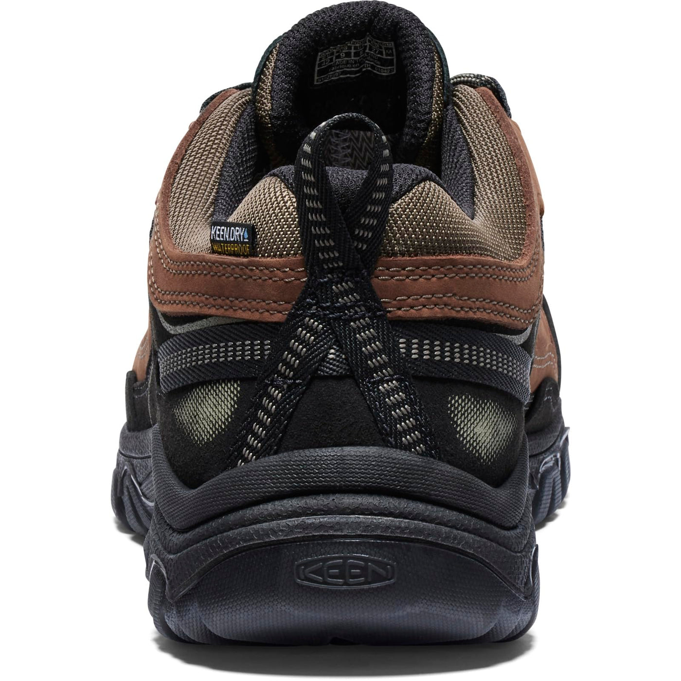 KEEN Men's Targhee IV WP Bison/Black – BISON/BLACK