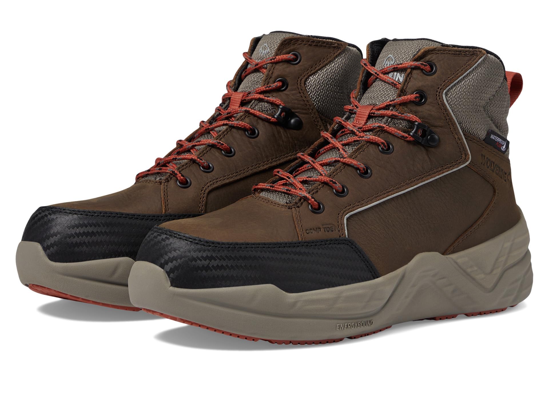 Wolverine Men's ProShift LX EB WP CM Mid Sudan Brown