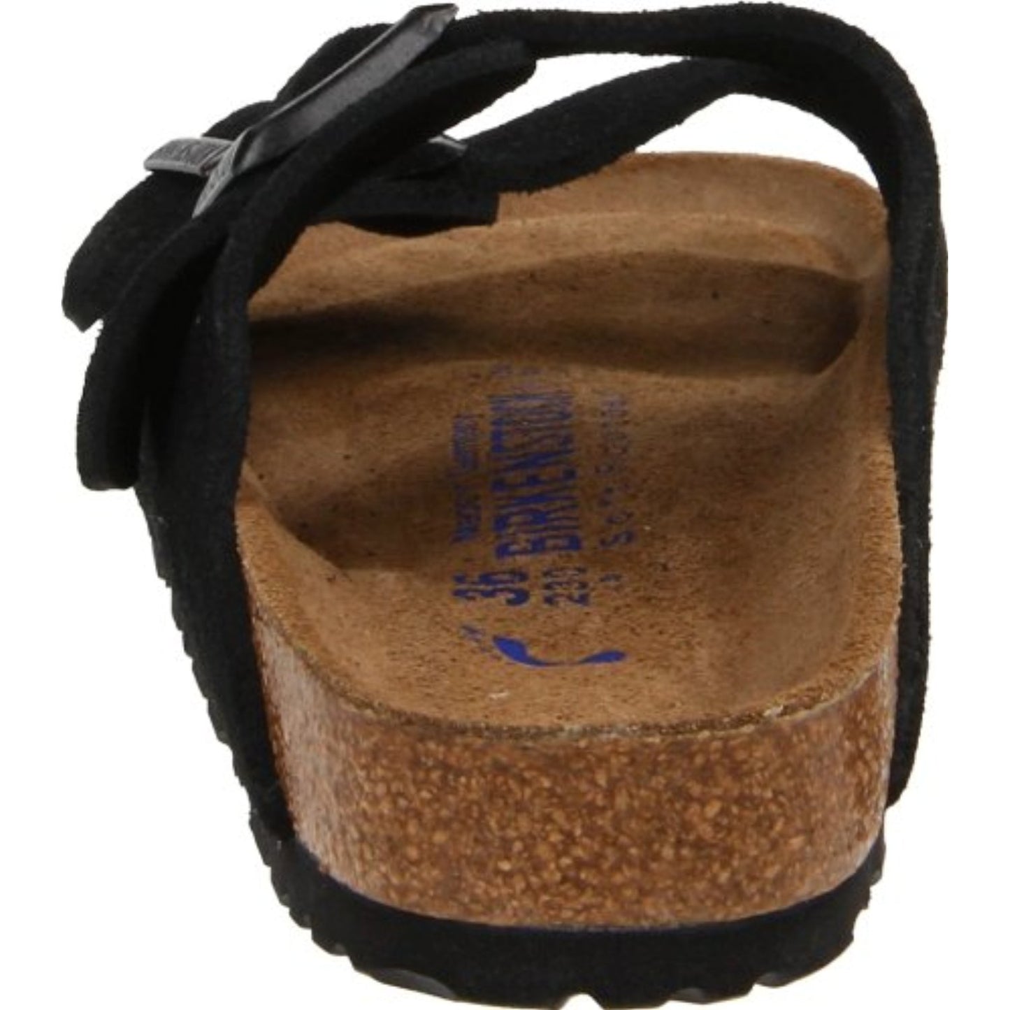 Birkenstock ARIZONA SOFT FOOTBED SUEDE BLACK