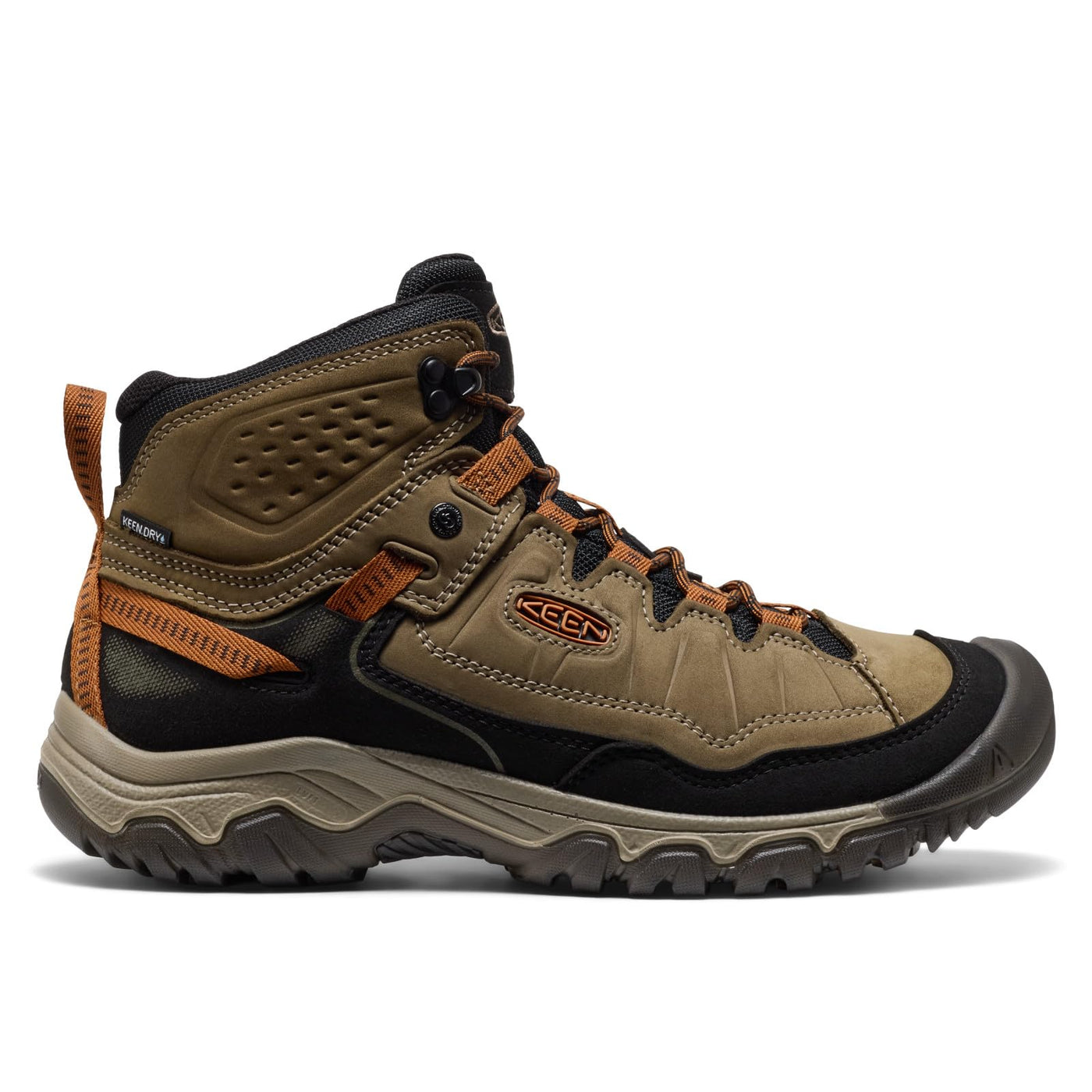 KEEN Men's Targhee IV Mid WP Sea Turtle/Roasted Pecan