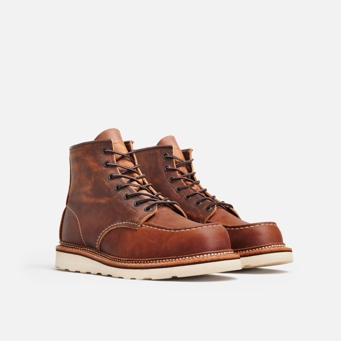 Red Wing Men's Classic Moc Copper Rough & Tough