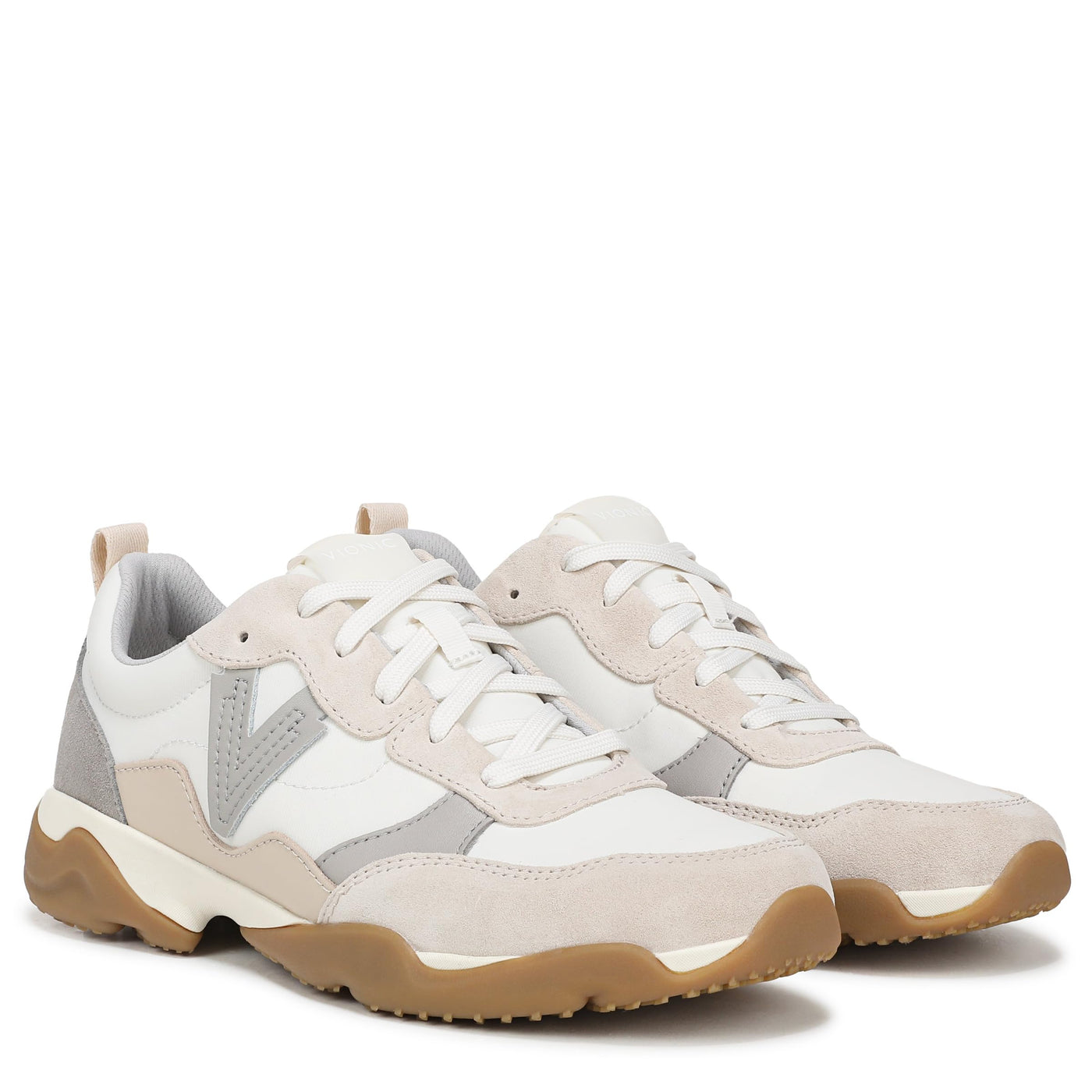 Vionic Women's Walk Slim Glide Ivory Multi Leather – Ivory Multi Leather