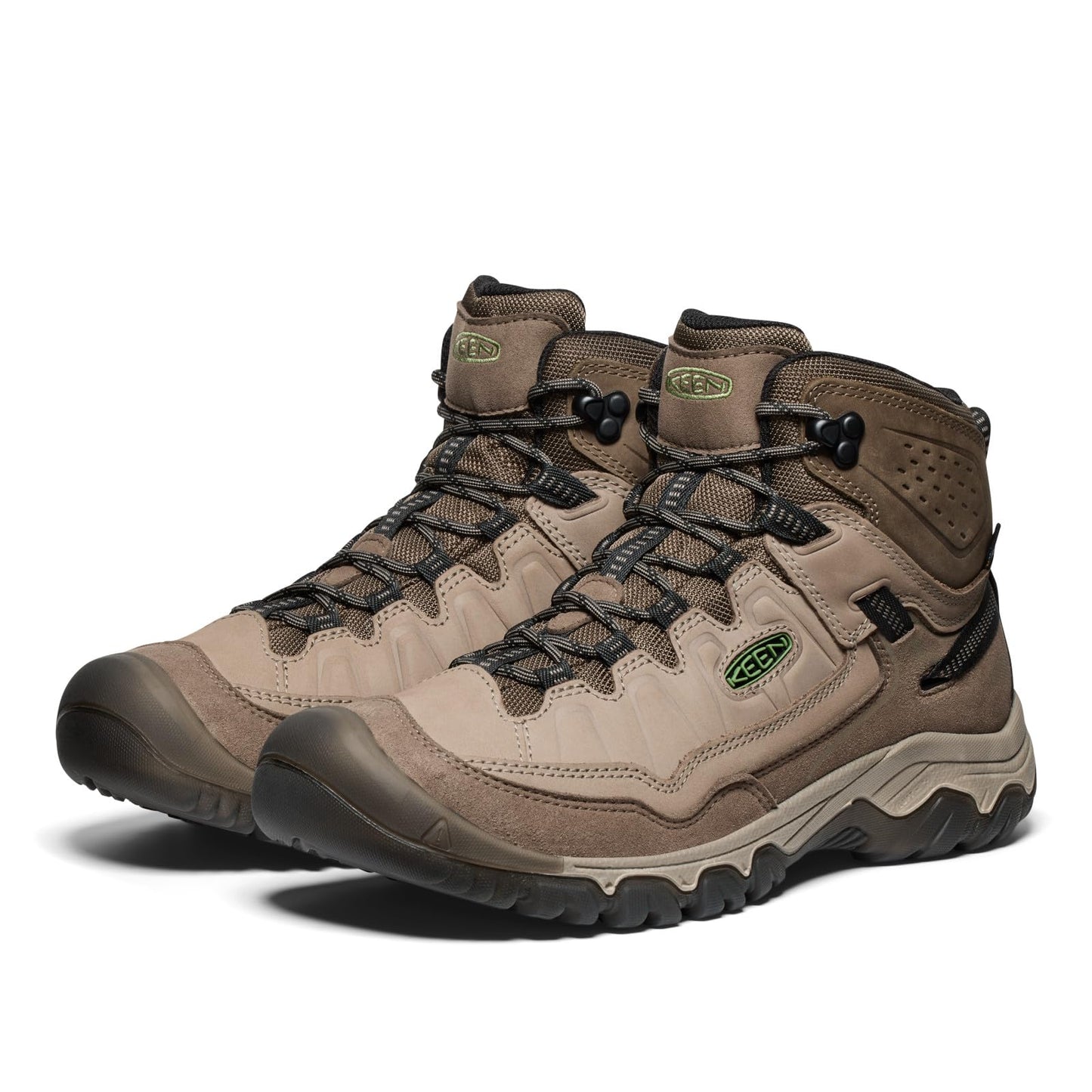 KEEN Men's Targhee IV Mid WP Brindle/Canteen – BRINDLE/CANTEEN