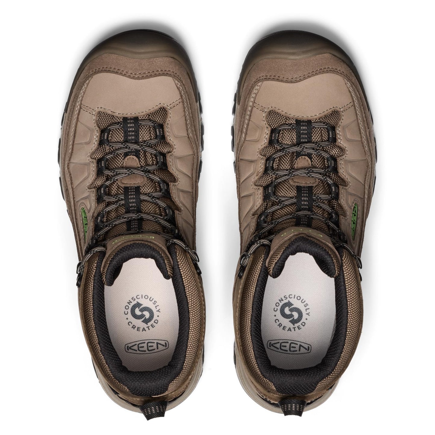 KEEN Men's Targhee IV Mid WP Brindle/Canteen – BRINDLE/CANTEEN