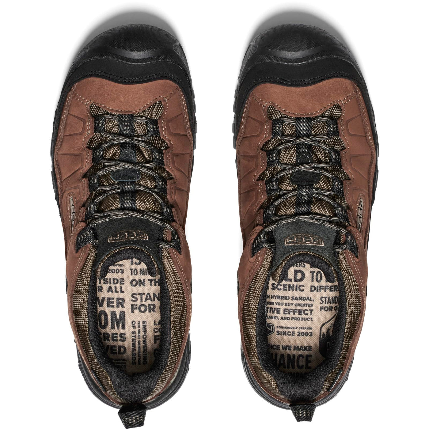 KEEN Men's Targhee IV WP Bison/Black – BISON/BLACK