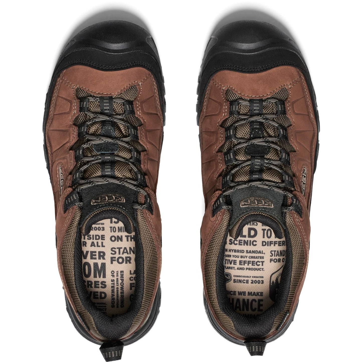 KEEN Men's Targhee IV WP Bison/Black – BISON/BLACK